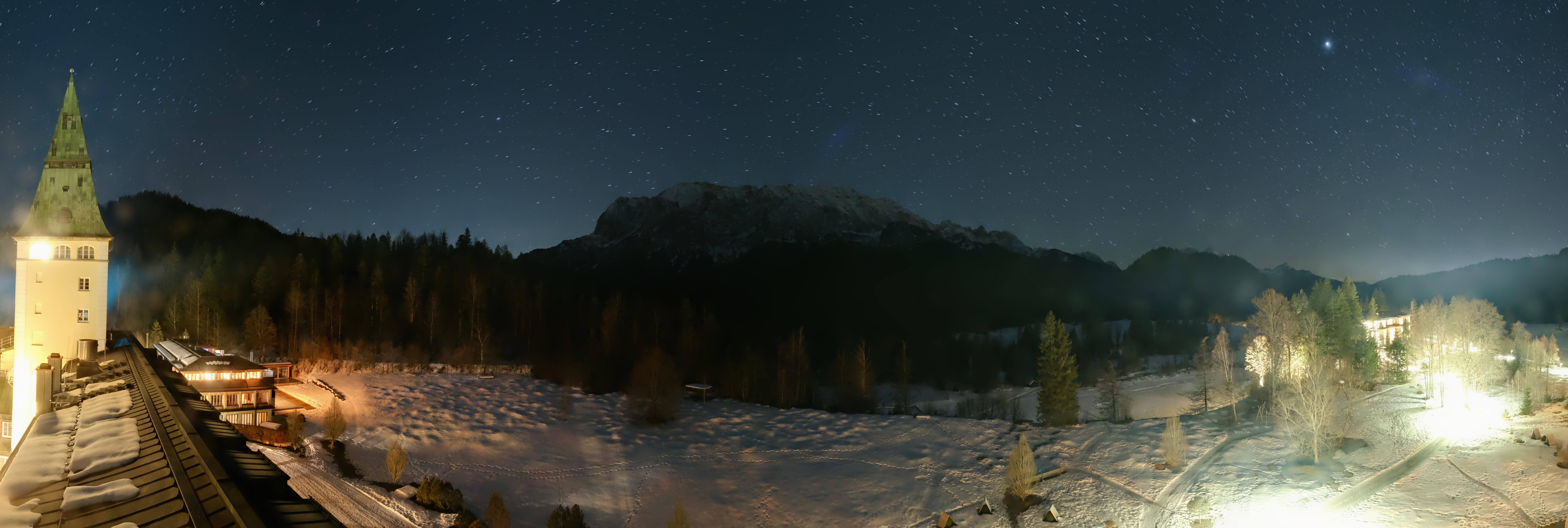 Archiv Foto Webcam Garmisch-Partenkirchen: Schloss Elmau