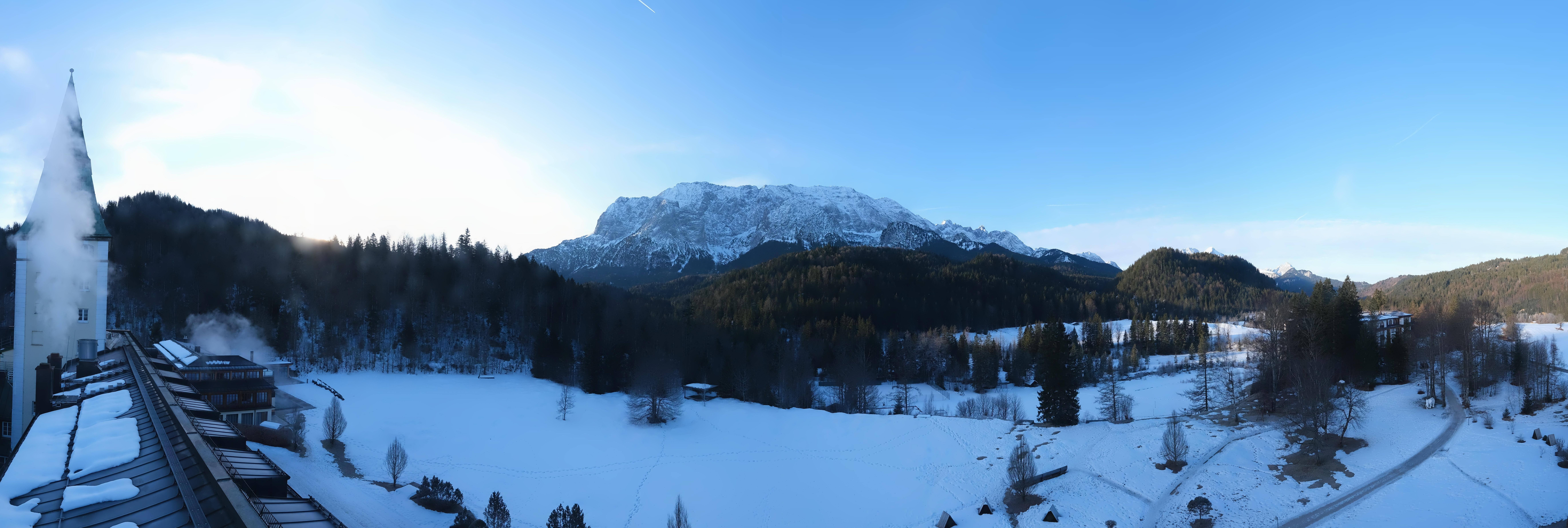 Archiv Foto Webcam Garmisch-Partenkirchen: Schloss Elmau