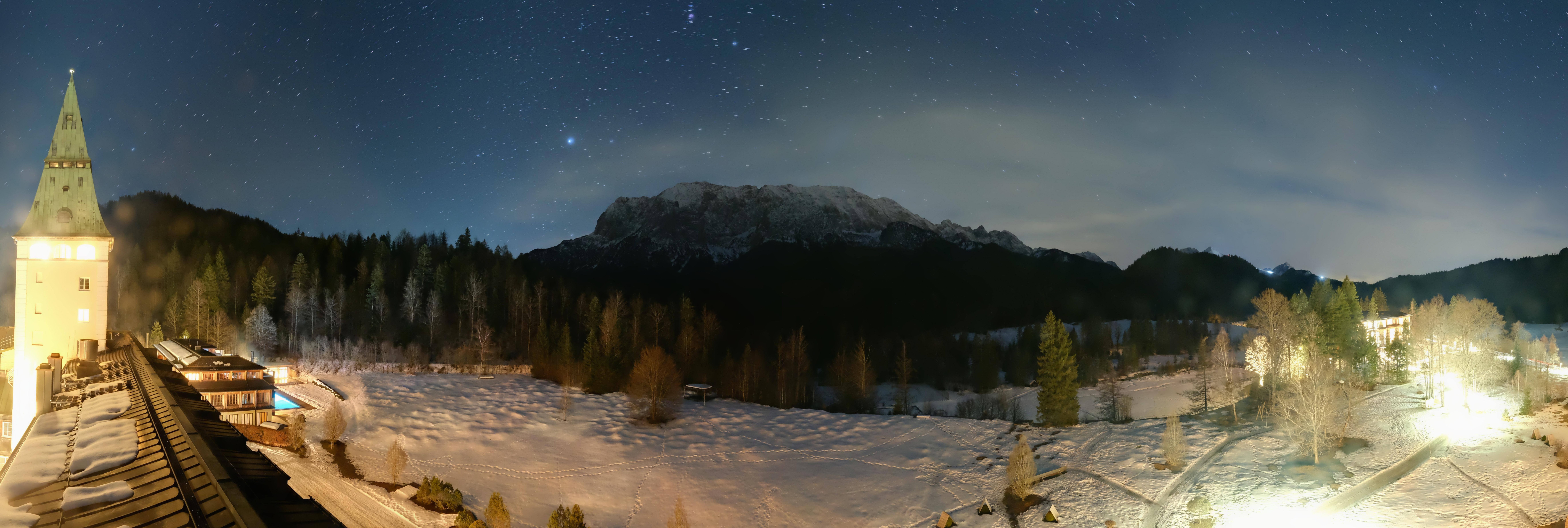 Archiv Foto Webcam Garmisch-Partenkirchen: Schloss Elmau