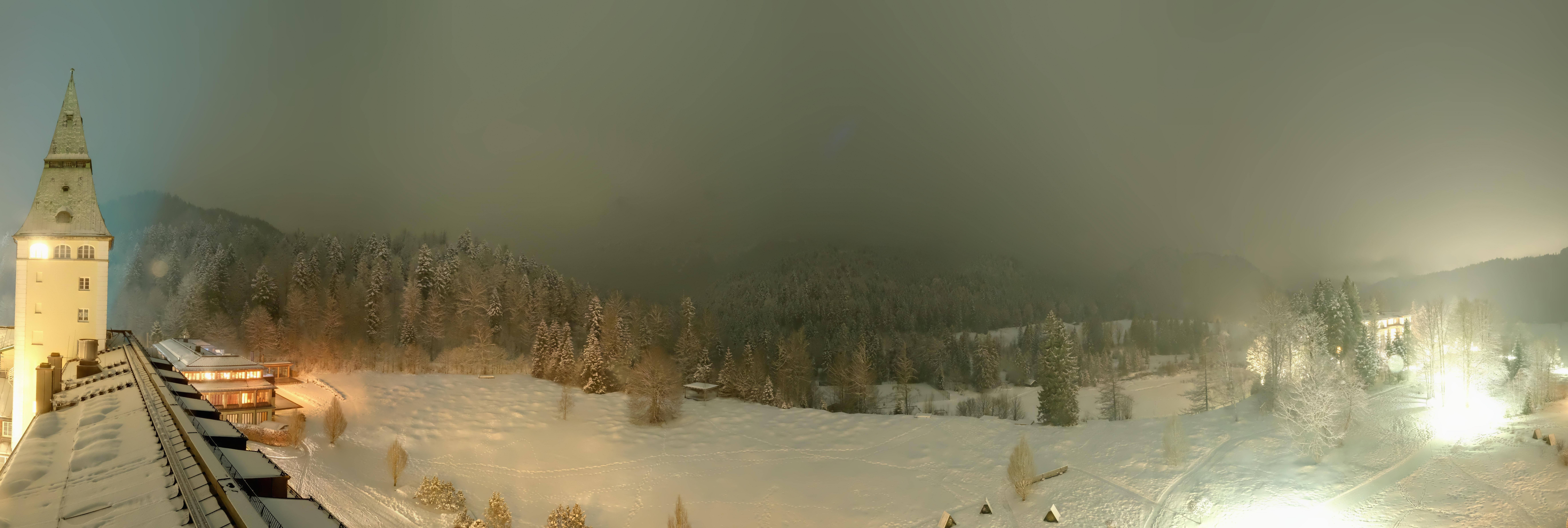 Archiv Foto Webcam Garmisch-Partenkirchen: Schloss Elmau