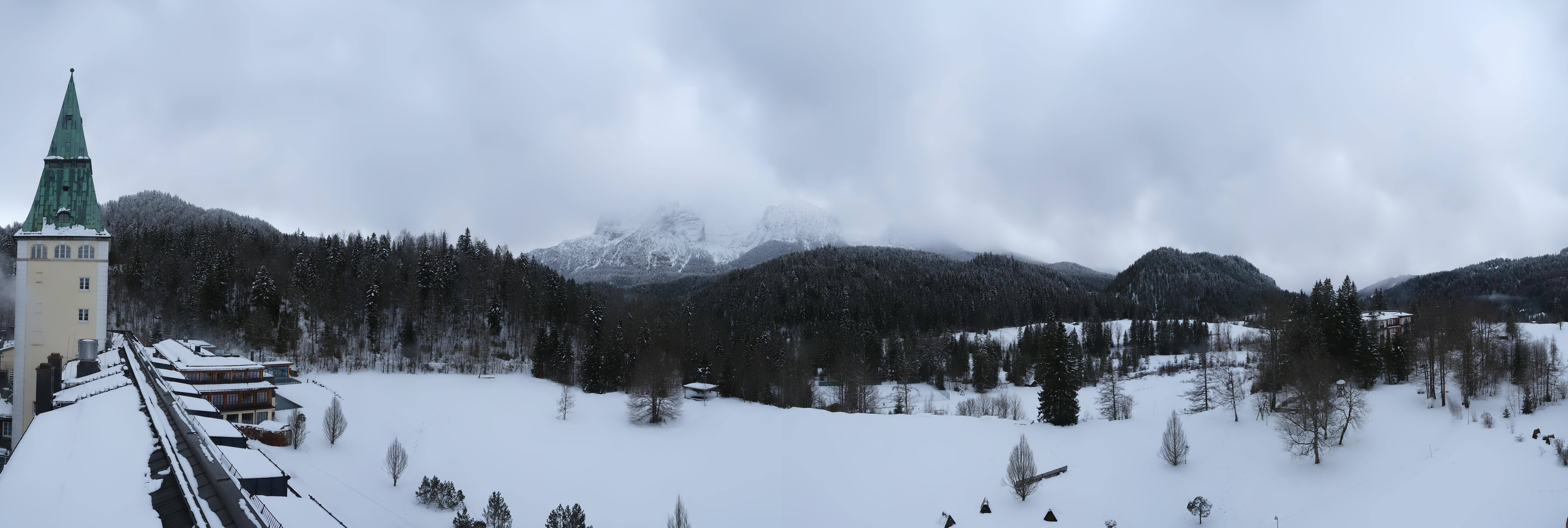 Archiv Foto Webcam Garmisch-Partenkirchen: Schloss Elmau