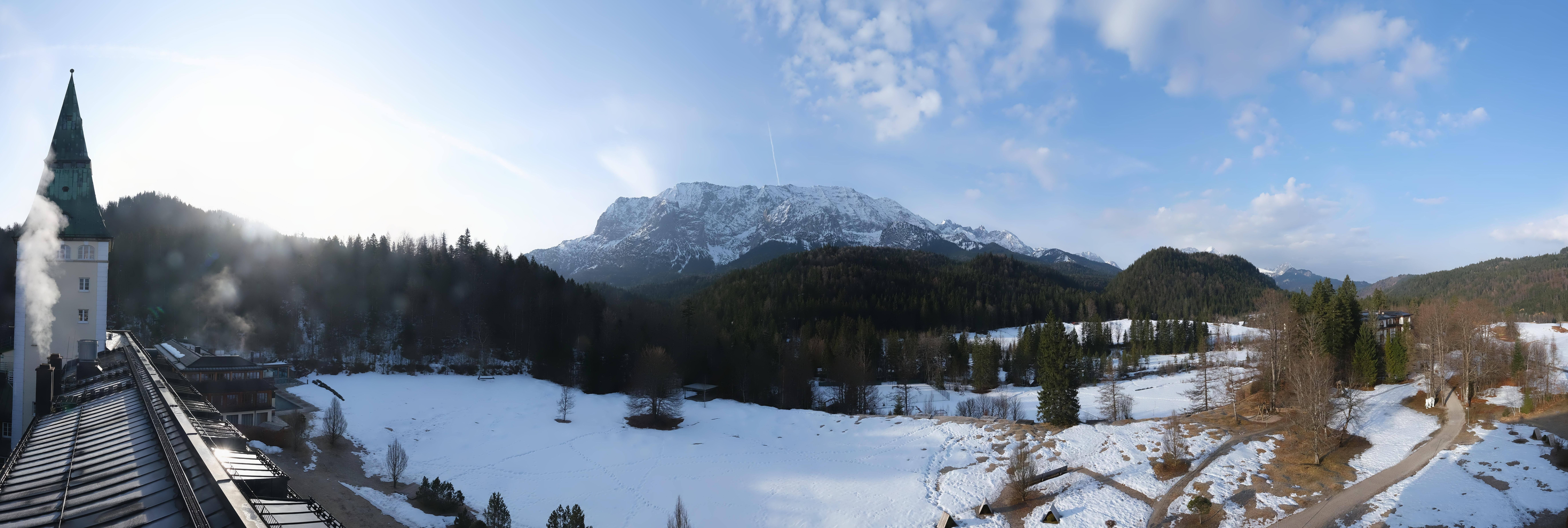 Archiv Foto Webcam Garmisch-Partenkirchen: Schloss Elmau