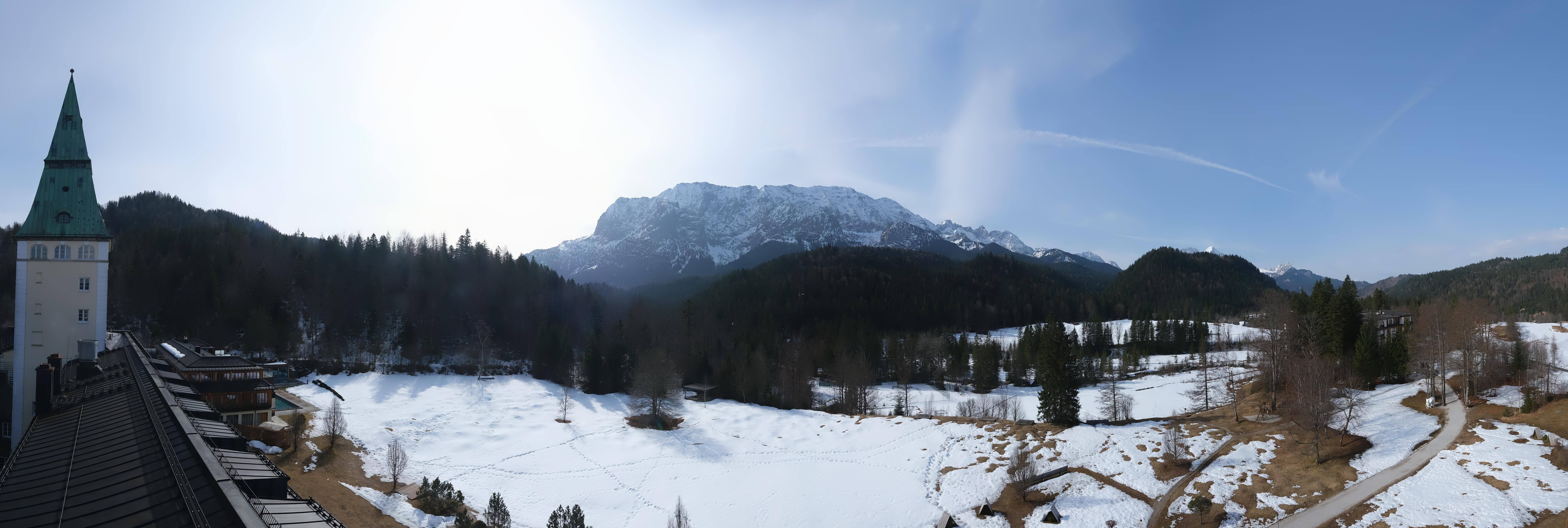 Archiv Foto Webcam Garmisch-Partenkirchen: Schloss Elmau