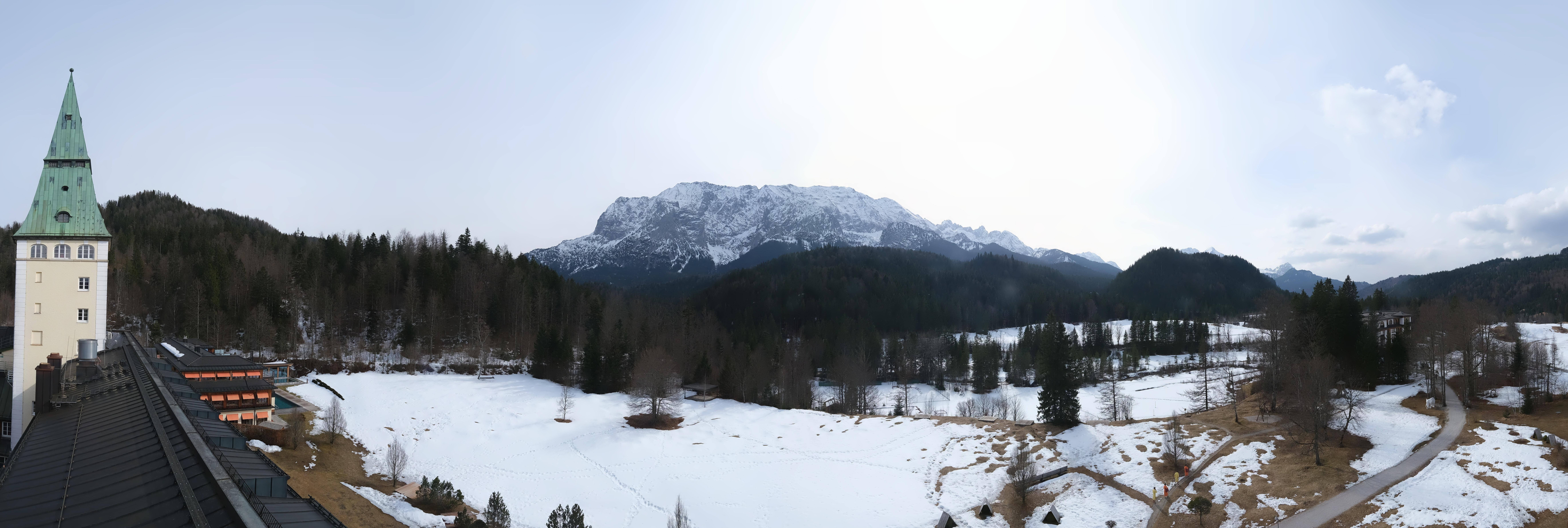 Archiv Foto Webcam Garmisch-Partenkirchen: Schloss Elmau