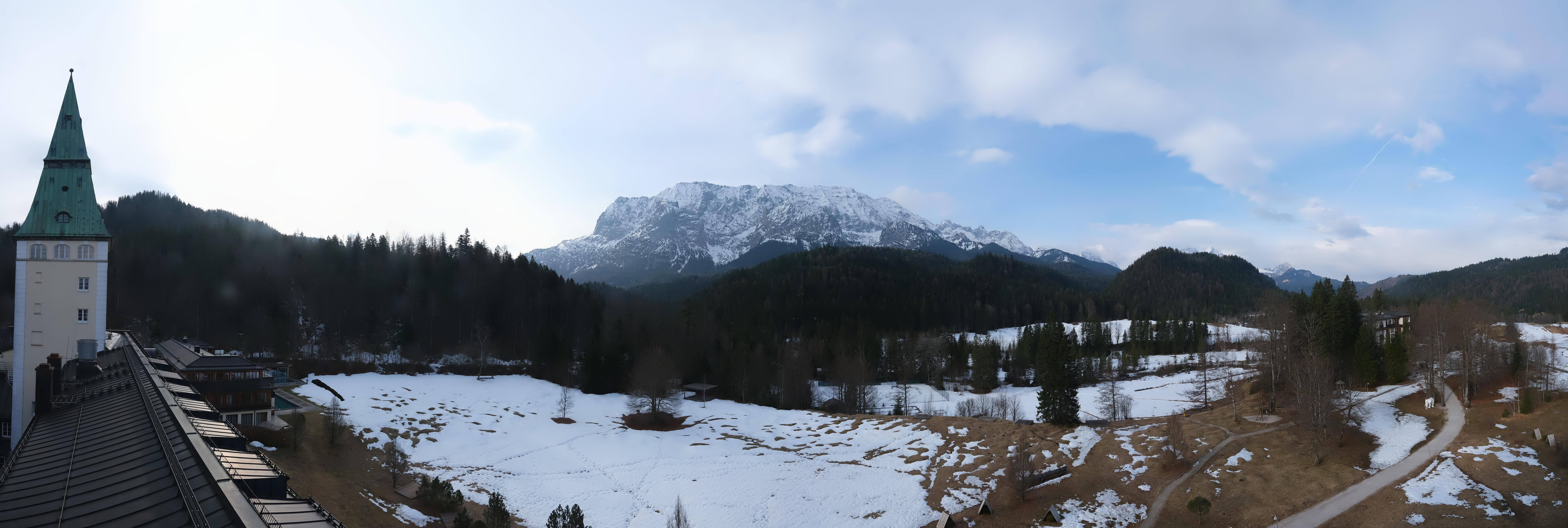 Archiv Foto Webcam Garmisch-Partenkirchen: Schloss Elmau