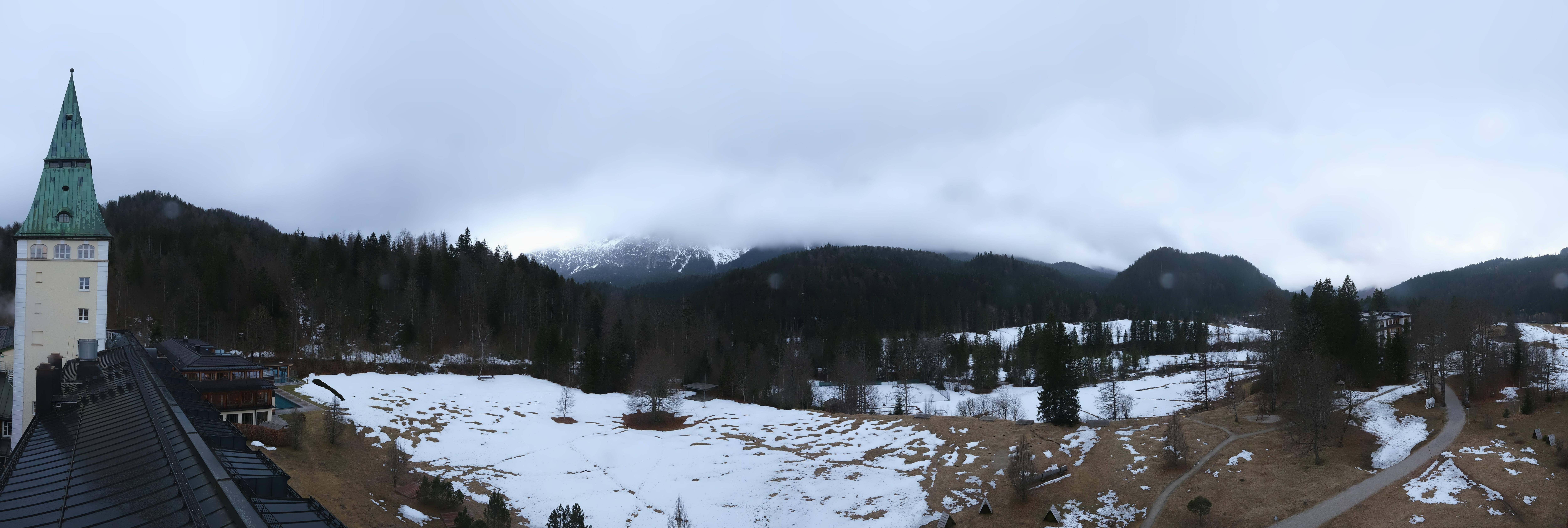 Archiv Foto Webcam Garmisch-Partenkirchen: Schloss Elmau