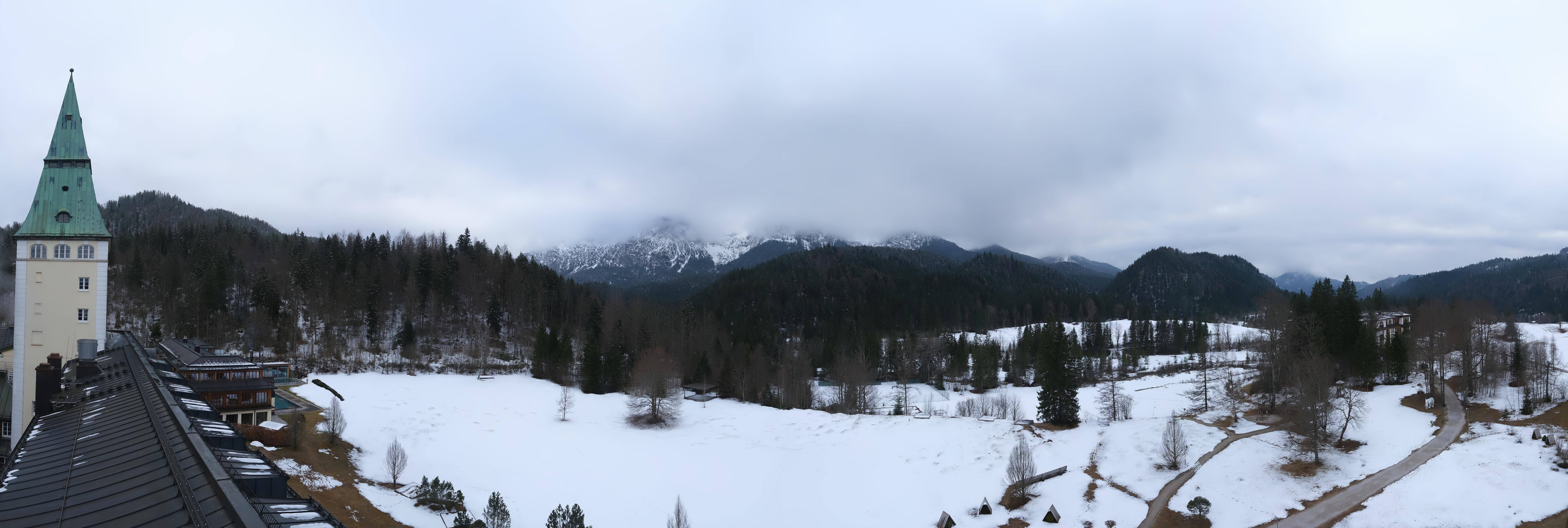 Archiv Foto Webcam Garmisch-Partenkirchen: Schloss Elmau