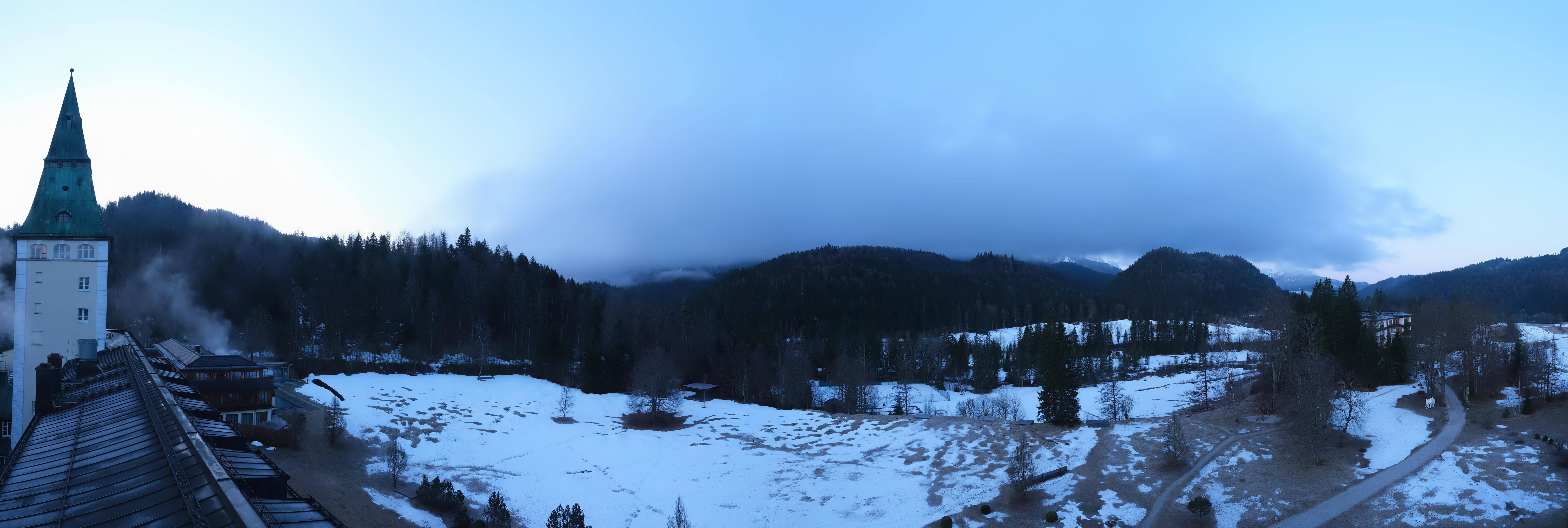 Archiv Foto Webcam Garmisch-Partenkirchen: Schloss Elmau