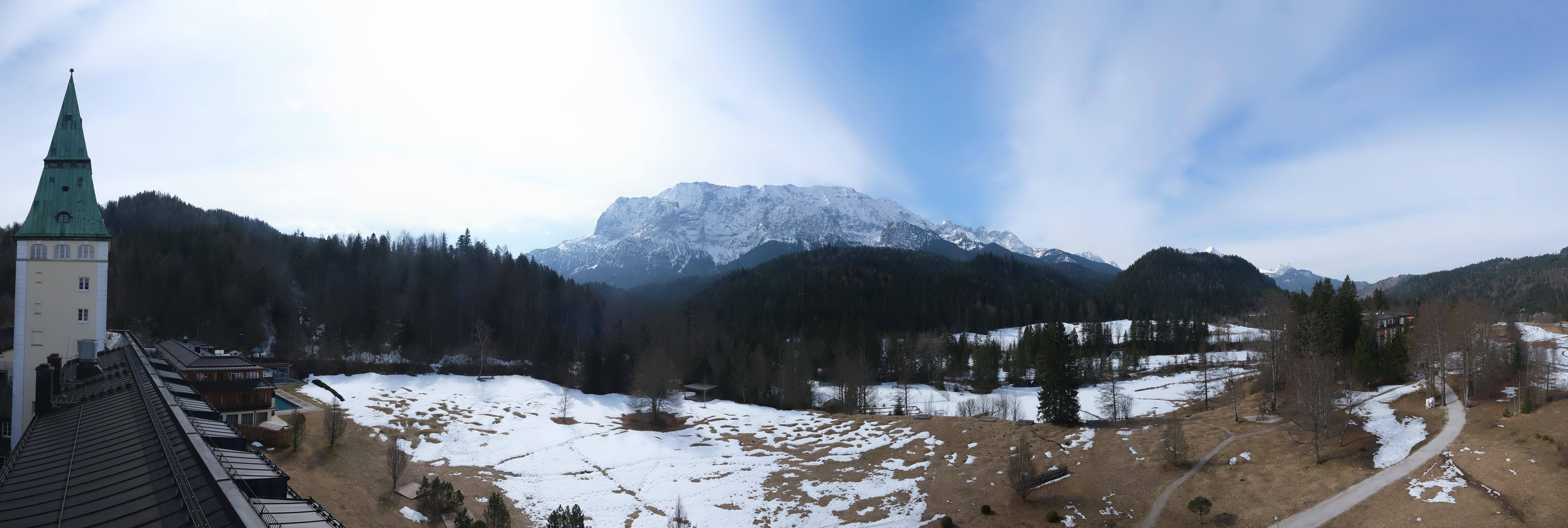 Archiv Foto Webcam Garmisch-Partenkirchen: Schloss Elmau