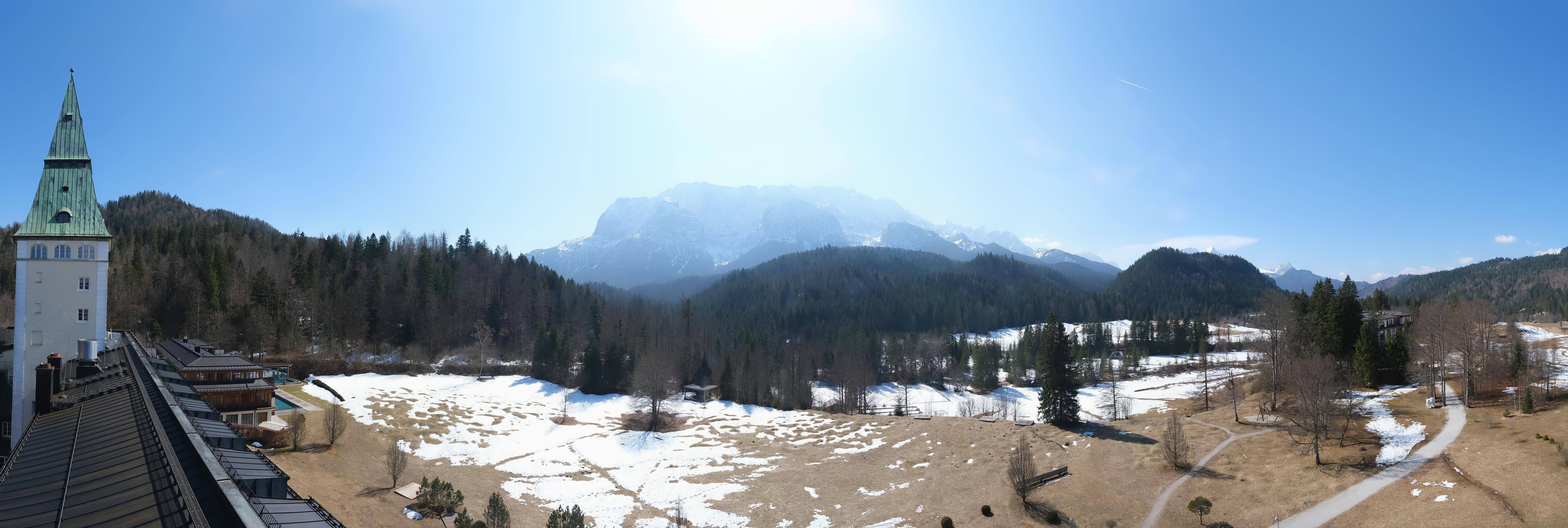 Archiv Foto Webcam Garmisch-Partenkirchen: Schloss Elmau