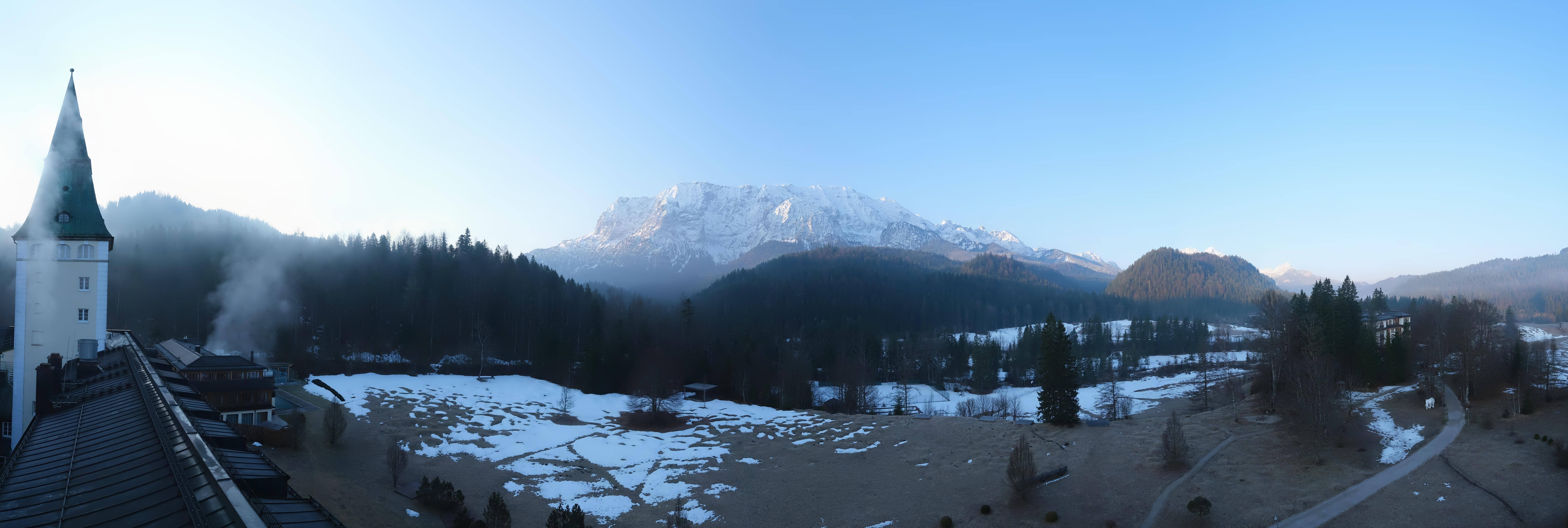 Archiv Foto Webcam Garmisch-Partenkirchen: Schloss Elmau