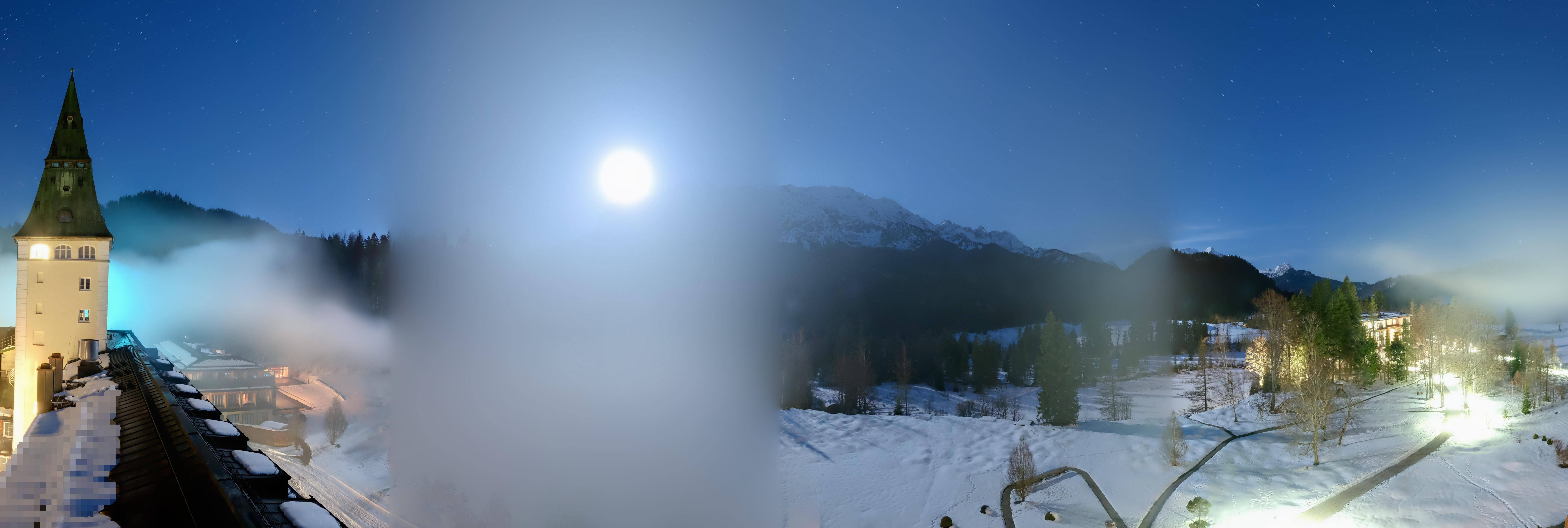 Archiv Foto Webcam Garmisch-Partenkirchen: Schloss Elmau