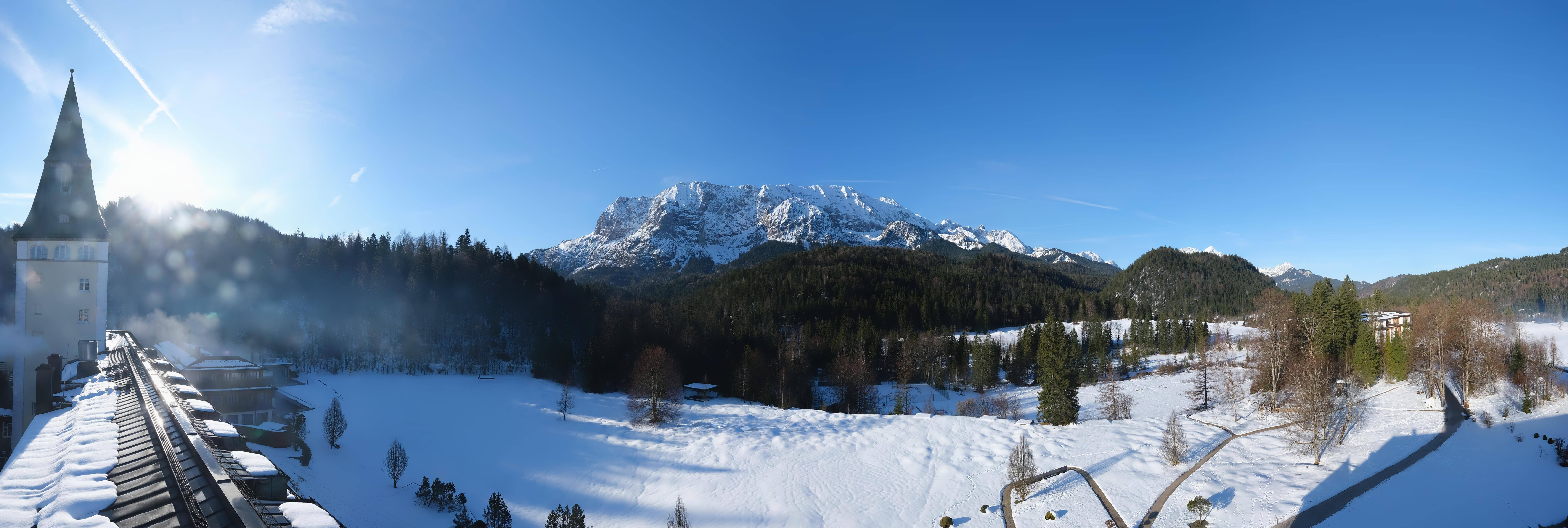 Archiv Foto Webcam Garmisch-Partenkirchen: Schloss Elmau
