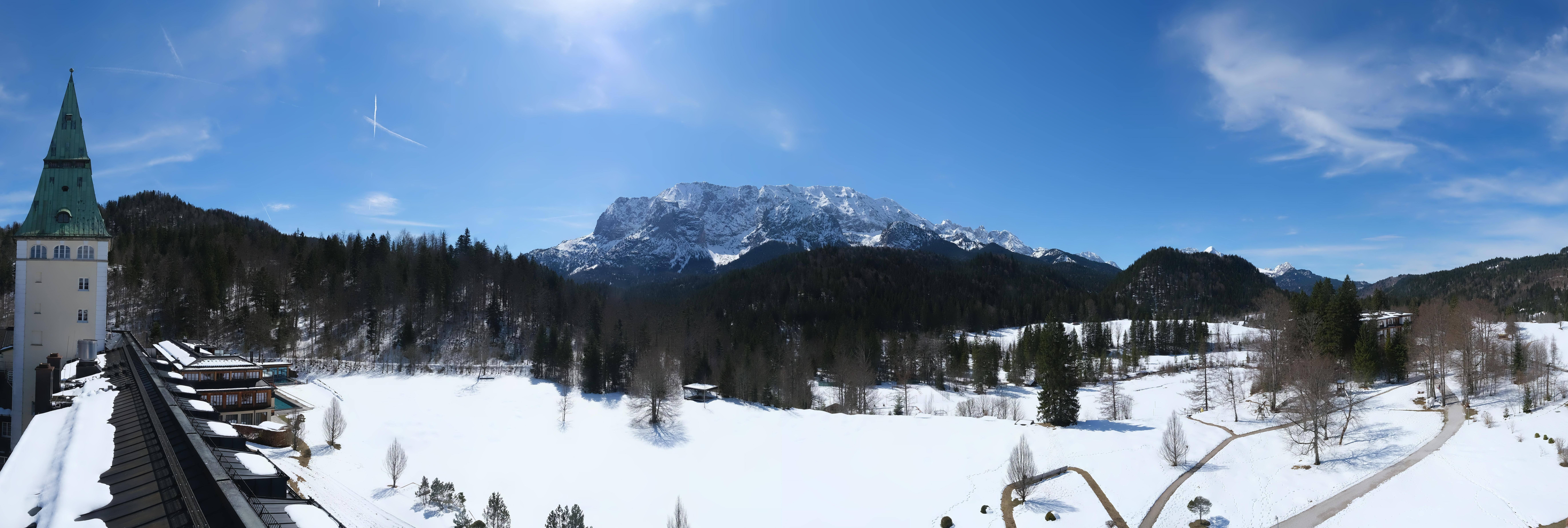 Archiv Foto Webcam Garmisch-Partenkirchen: Schloss Elmau