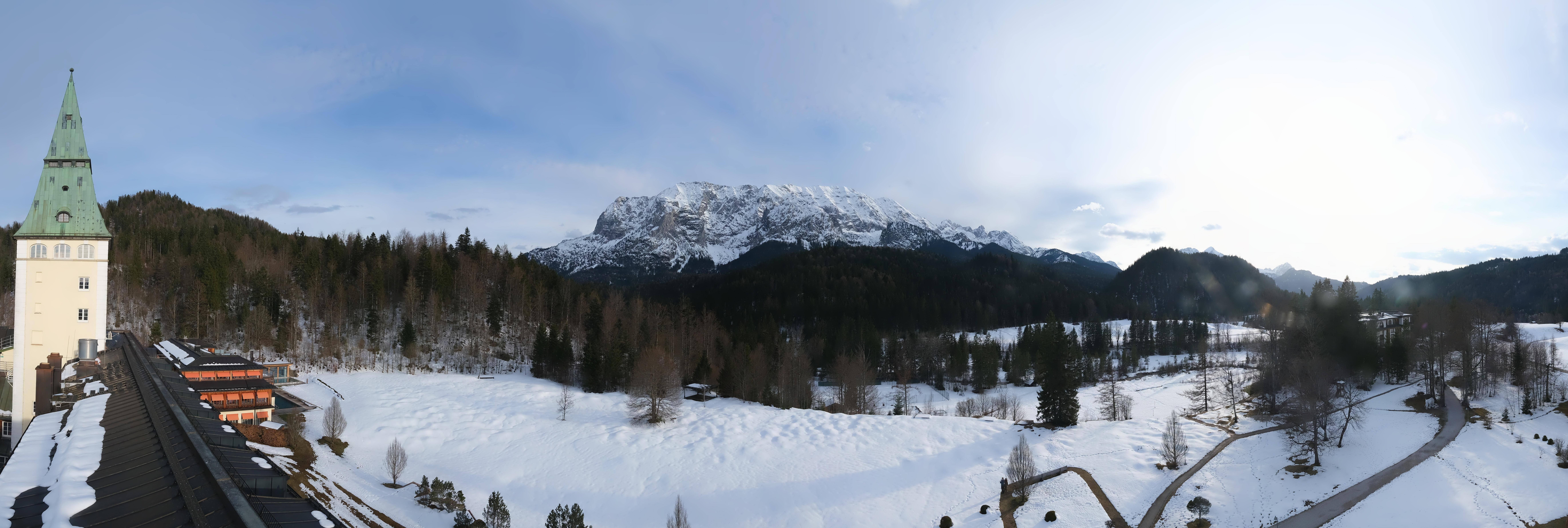 Archiv Foto Webcam Garmisch-Partenkirchen: Schloss Elmau