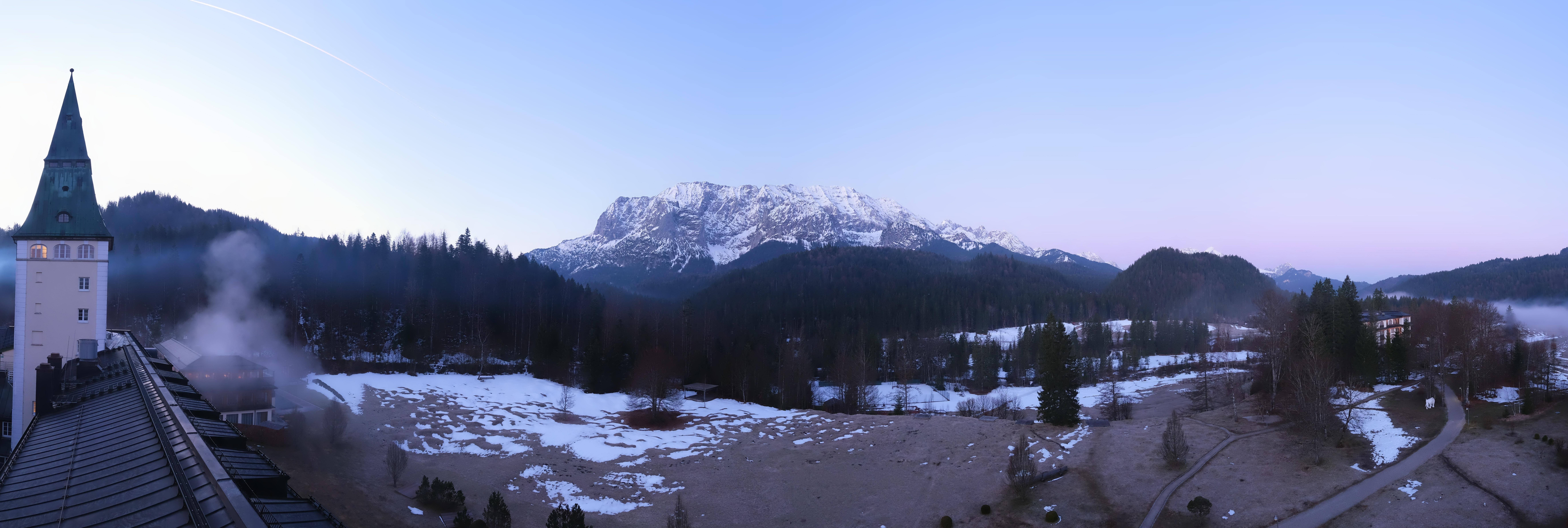 Archiv Foto Webcam Garmisch-Partenkirchen: Schloss Elmau