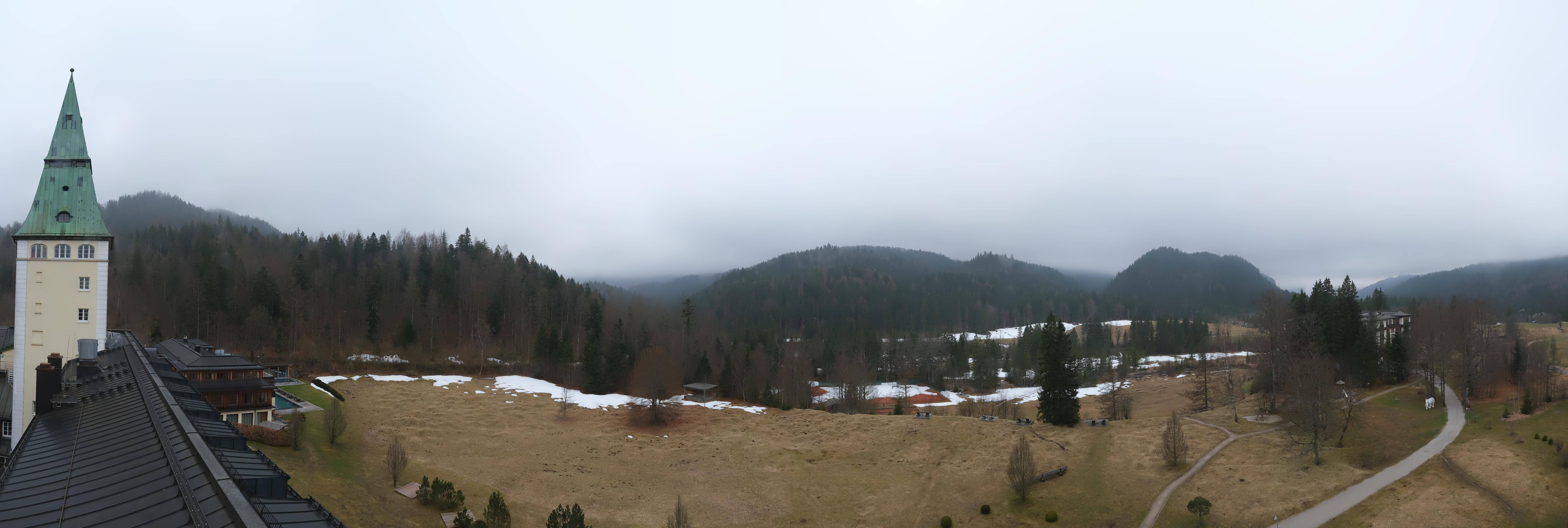 Archiv Foto Webcam Garmisch-Partenkirchen: Schloss Elmau