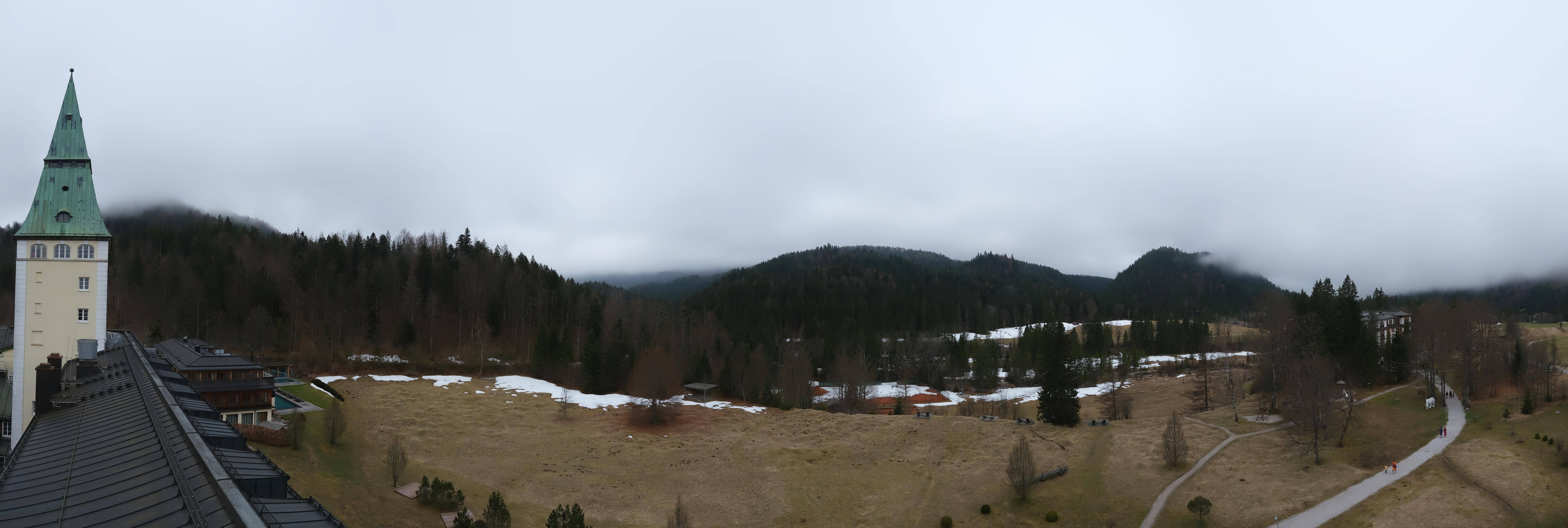 Archiv Foto Webcam Garmisch-Partenkirchen: Schloss Elmau