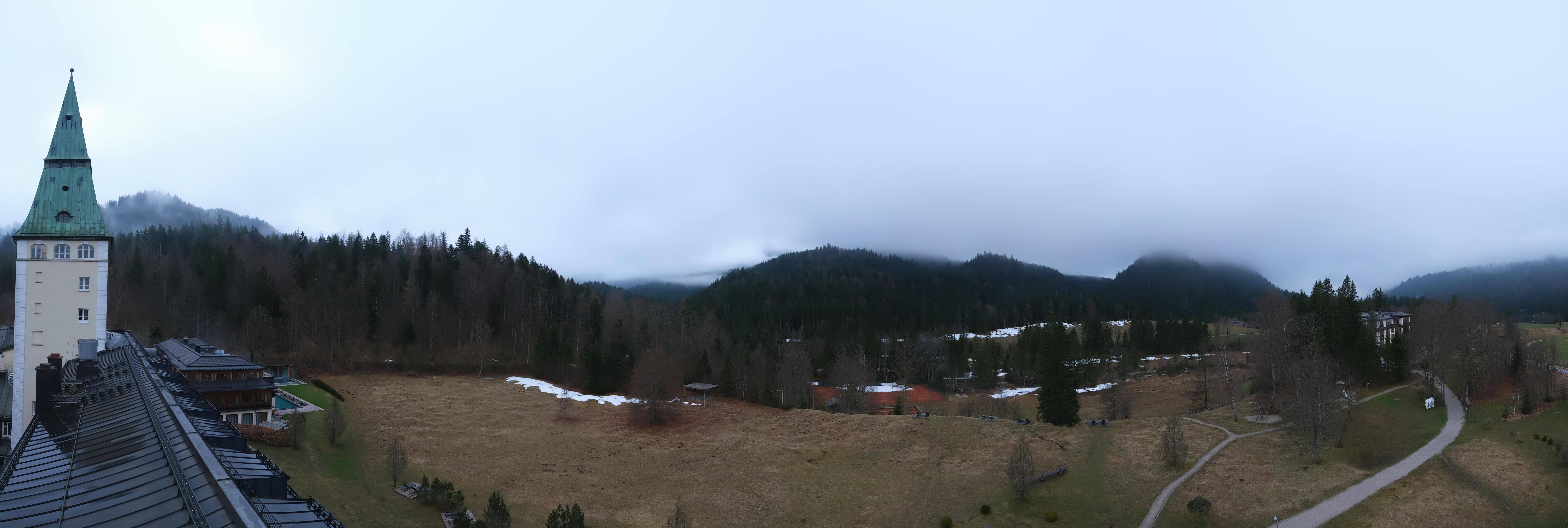 Archiv Foto Webcam Garmisch-Partenkirchen: Schloss Elmau