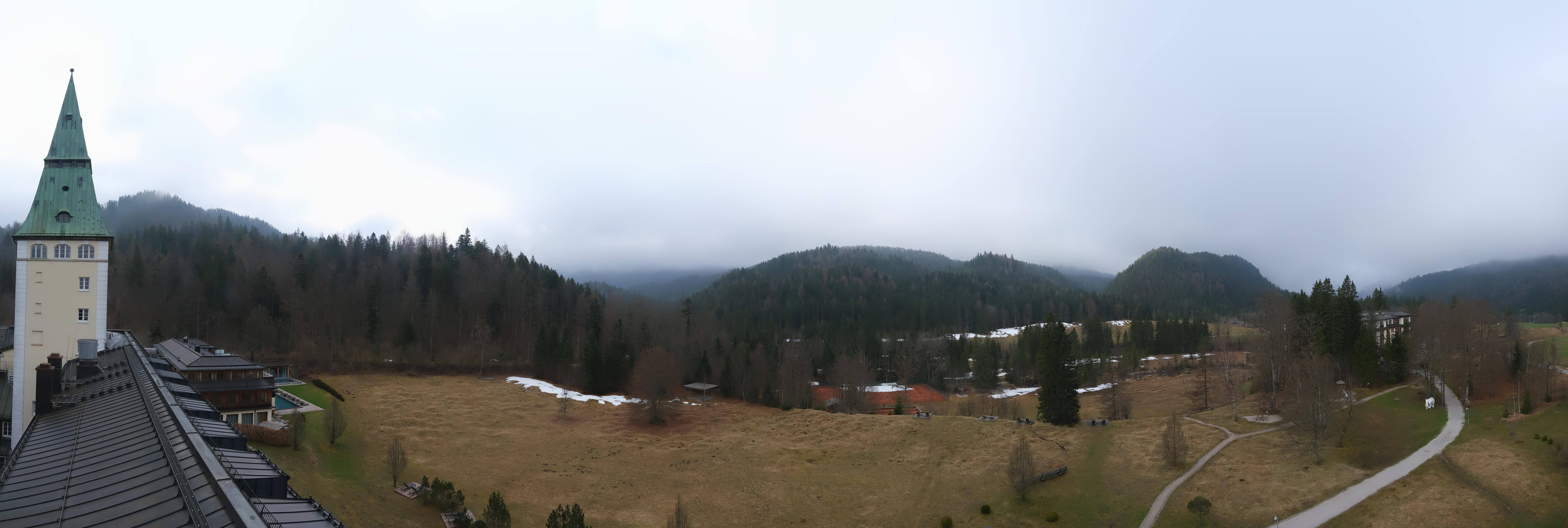 Archiv Foto Webcam Garmisch-Partenkirchen: Schloss Elmau