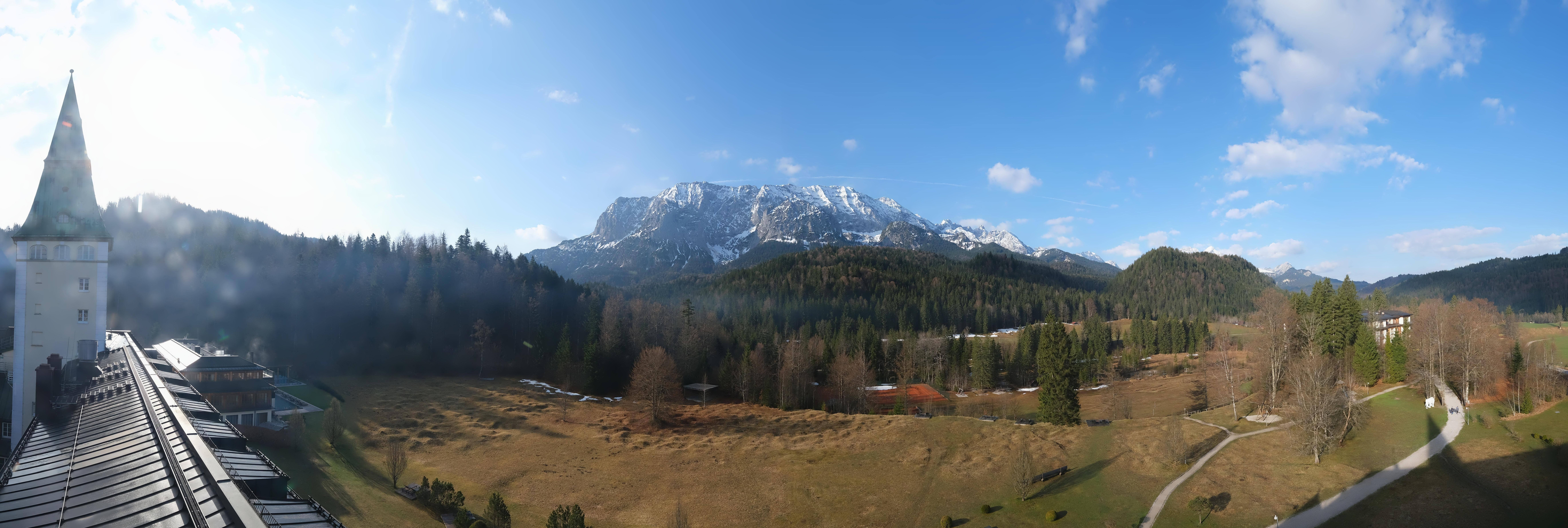 Archiv Foto Webcam Garmisch-Partenkirchen: Schloss Elmau