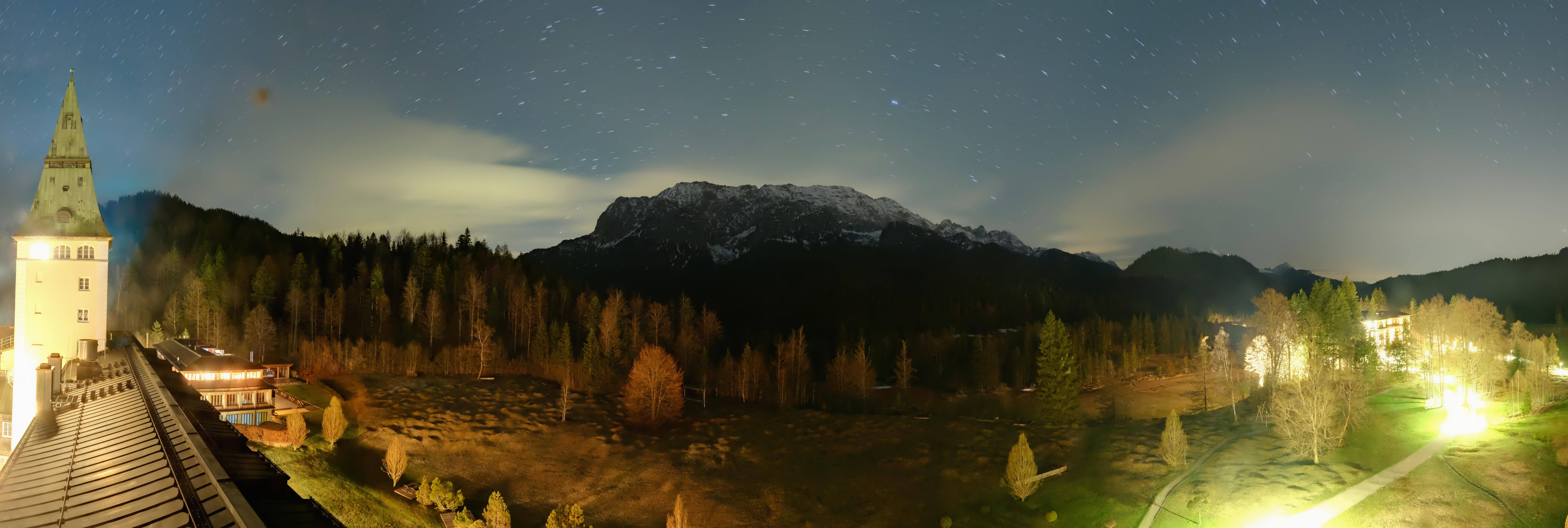 Archived image Webcam Schloss Elmau Luxury Spa Retreat