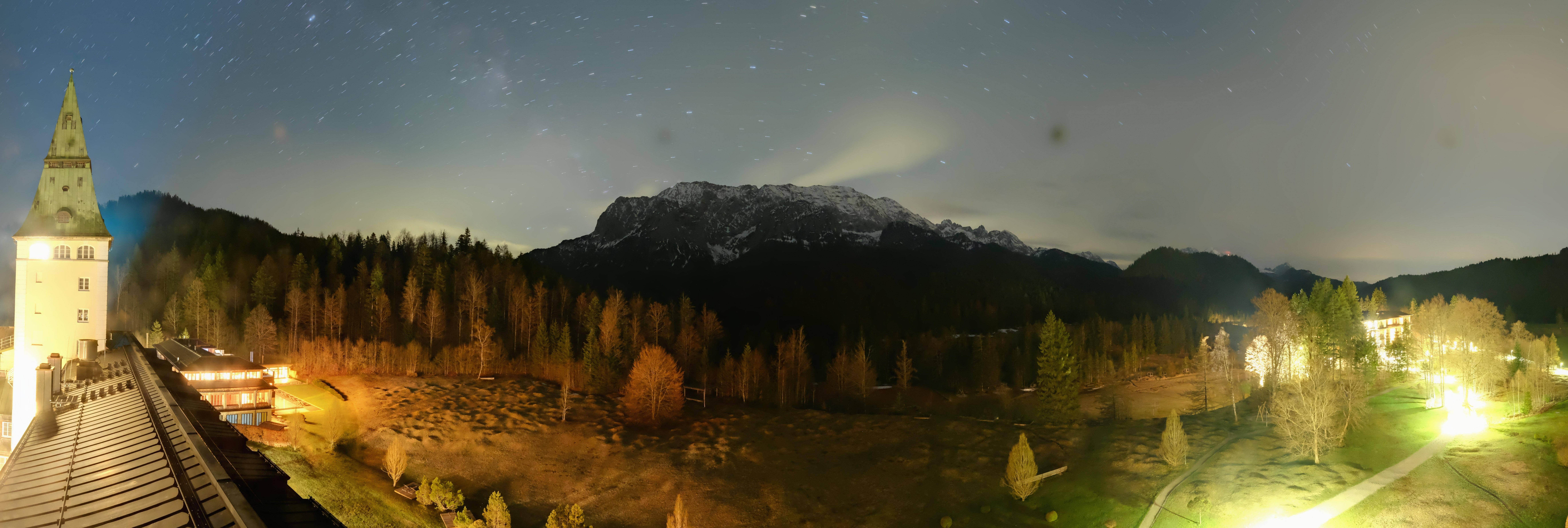 Archived image Webcam Schloss Elmau Luxury Spa Retreat