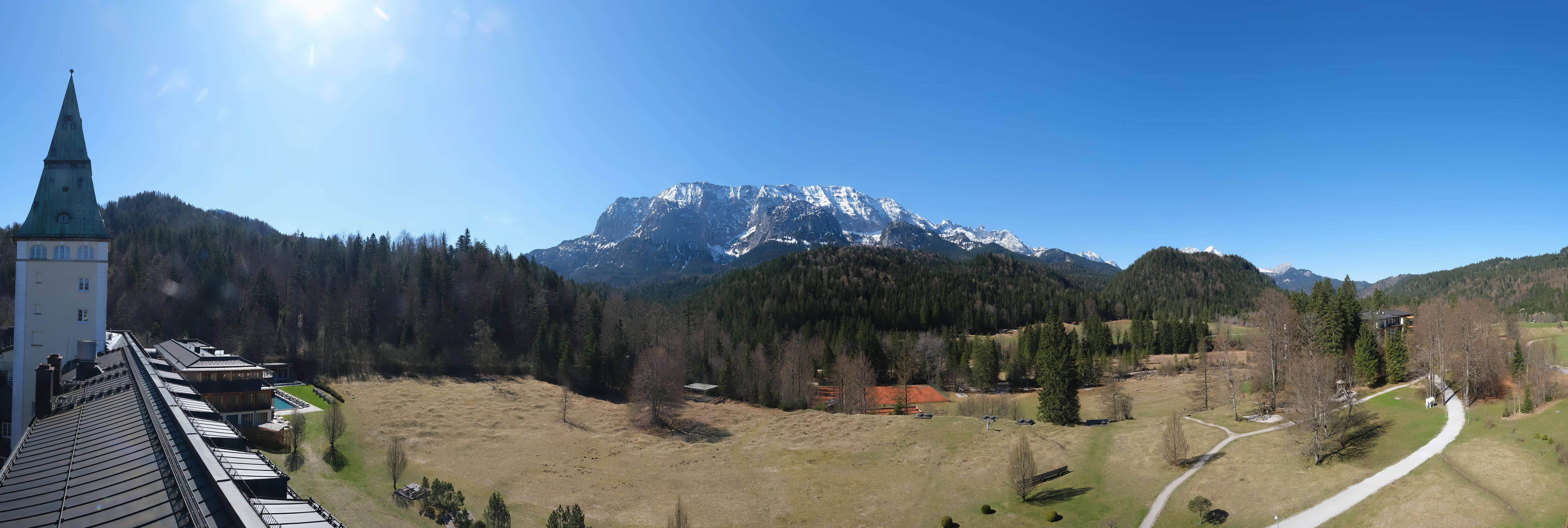 Archiv Foto Webcam Garmisch-Partenkirchen: Schloss Elmau