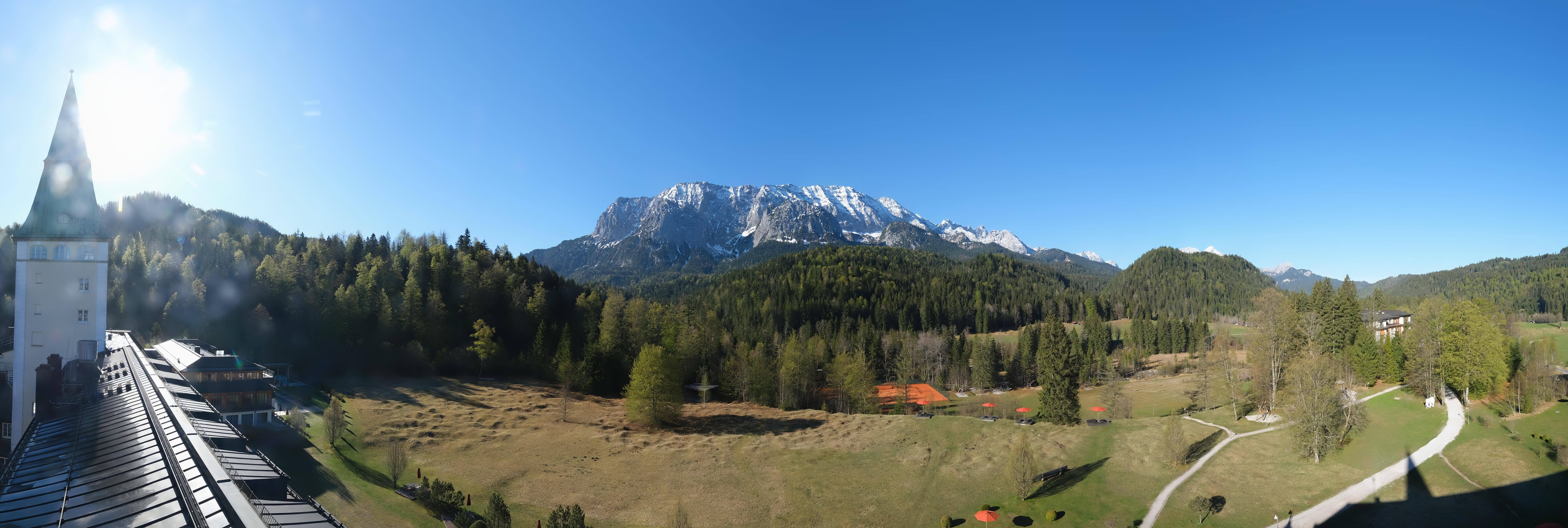 Archiv Foto Webcam Garmisch-Partenkirchen: Schloss Elmau