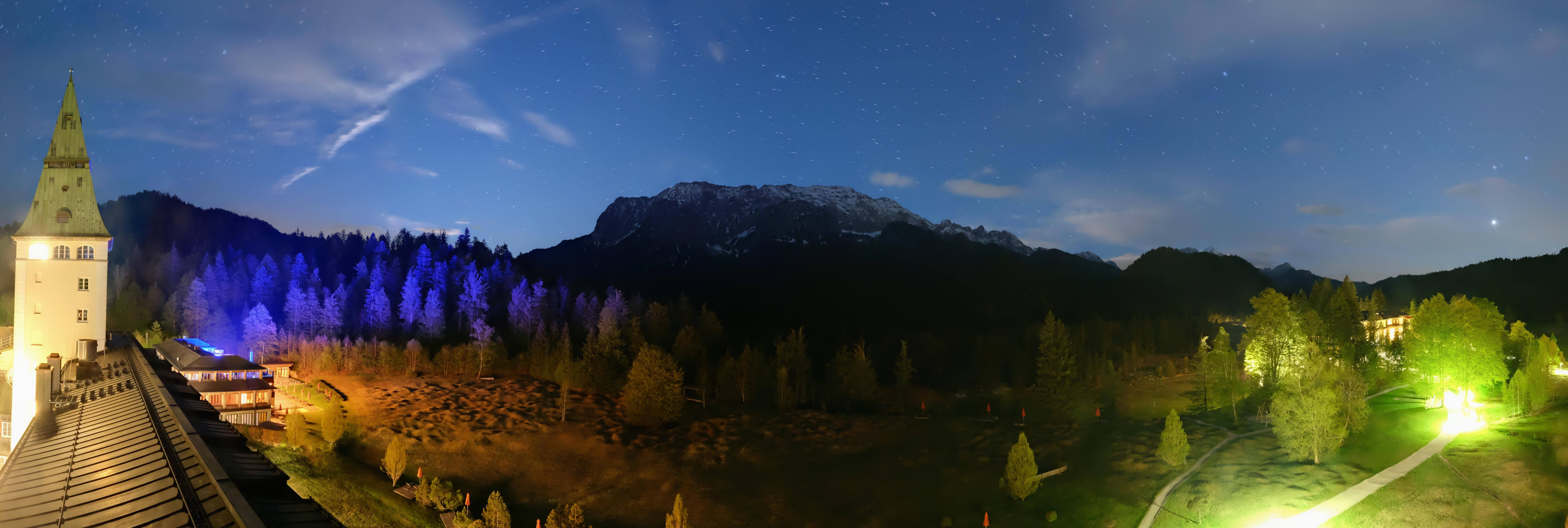 Archiv Foto Webcam Garmisch-Partenkirchen: Schloss Elmau