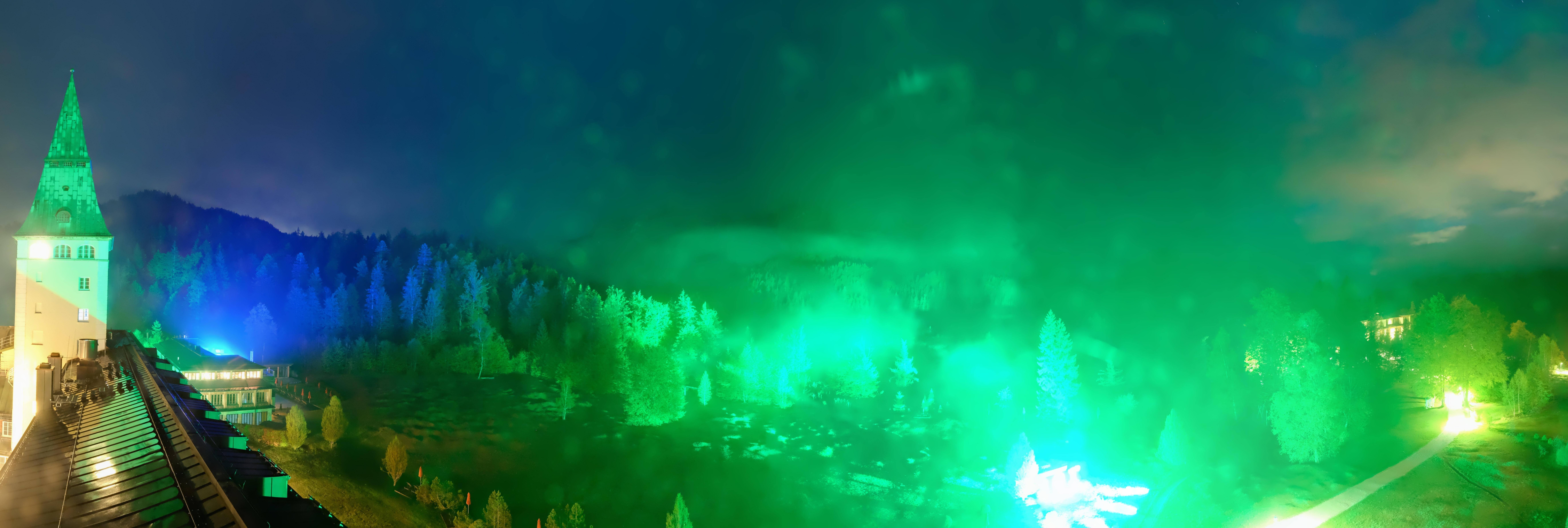 Archived image Webcam Schloss Elmau Luxury Spa Retreat