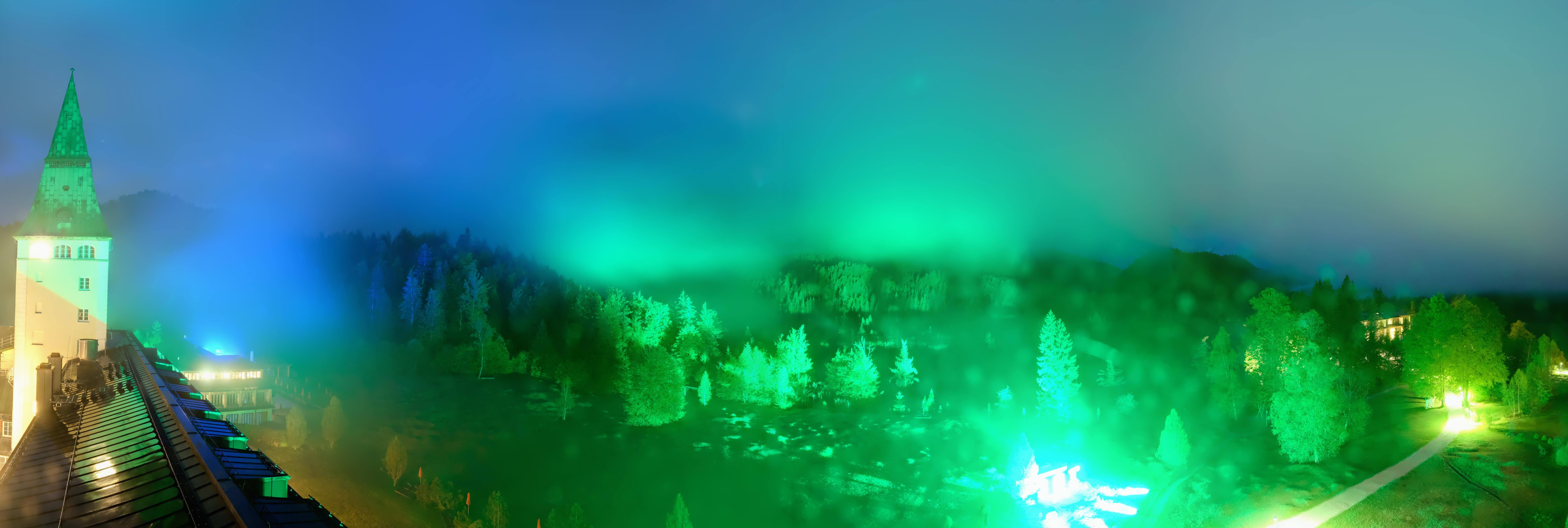 Archived image Webcam Schloss Elmau Luxury Spa Retreat