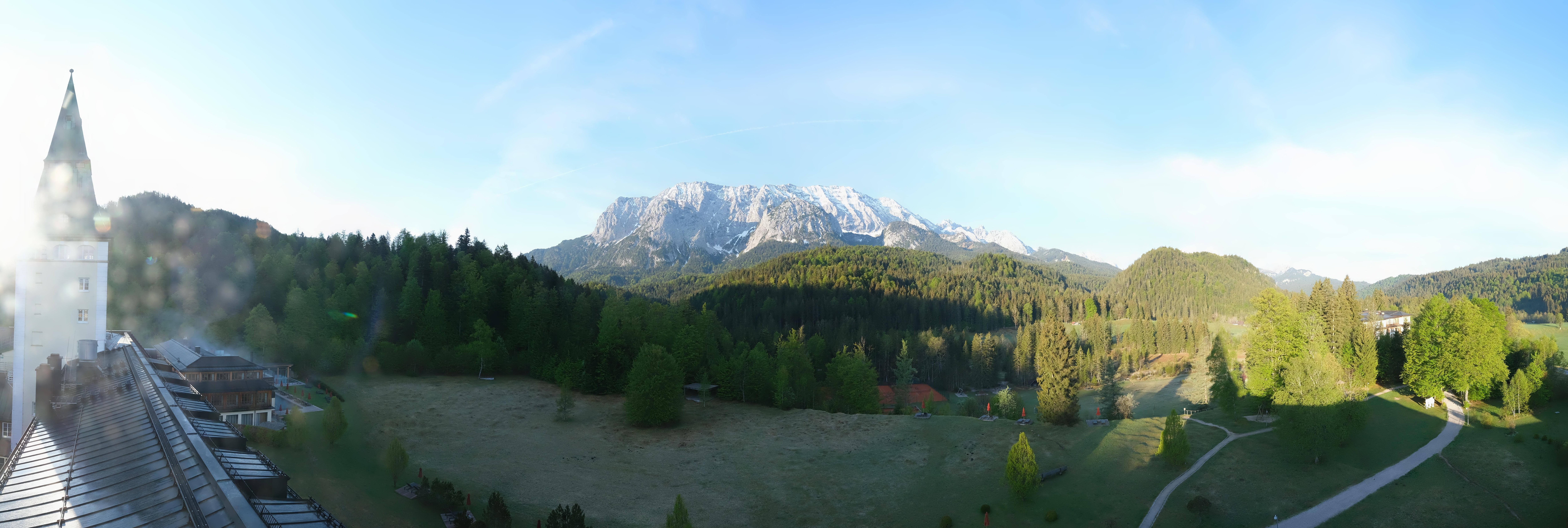 Archiv Foto Webcam Garmisch-Partenkirchen: Schloss Elmau