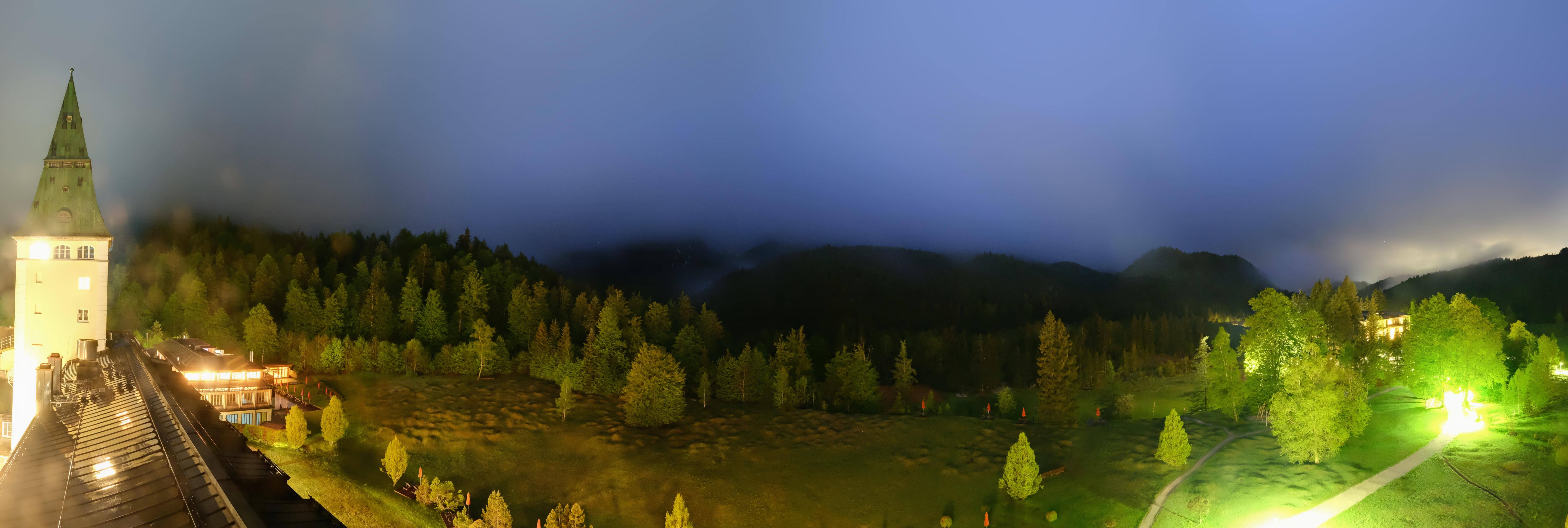 Archived image Webcam Schloss Elmau Luxury Spa Retreat