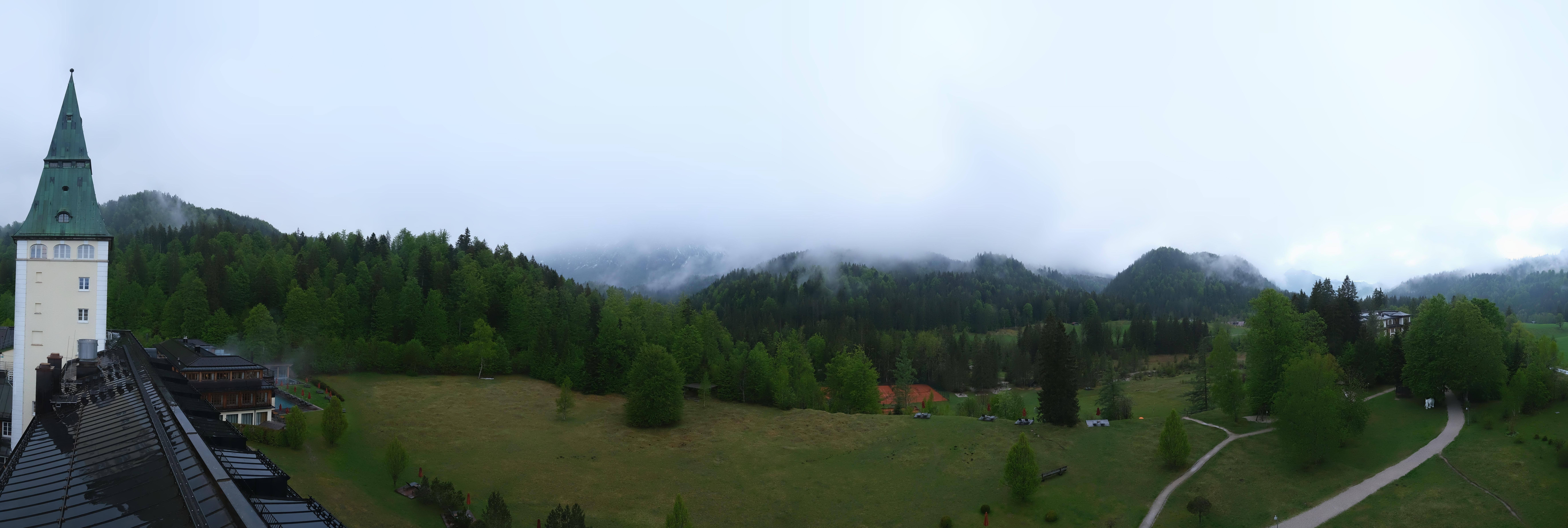 Archiv Foto Webcam Garmisch-Partenkirchen: Schloss Elmau