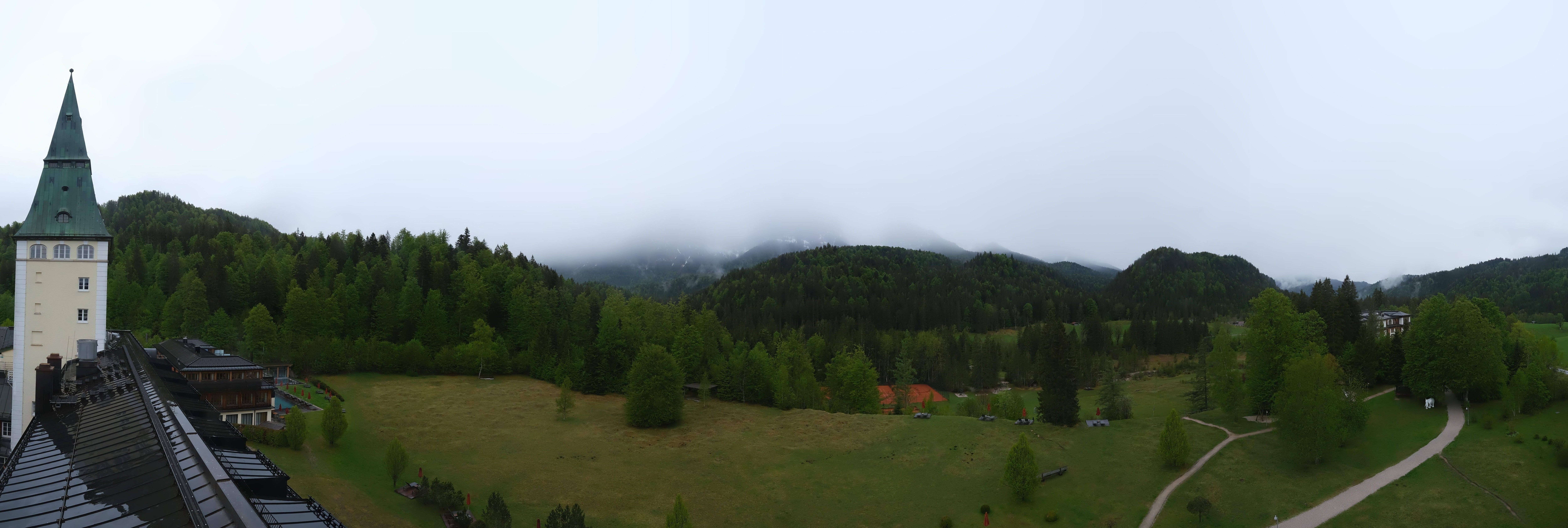 Archiv Foto Webcam Garmisch-Partenkirchen: Schloss Elmau