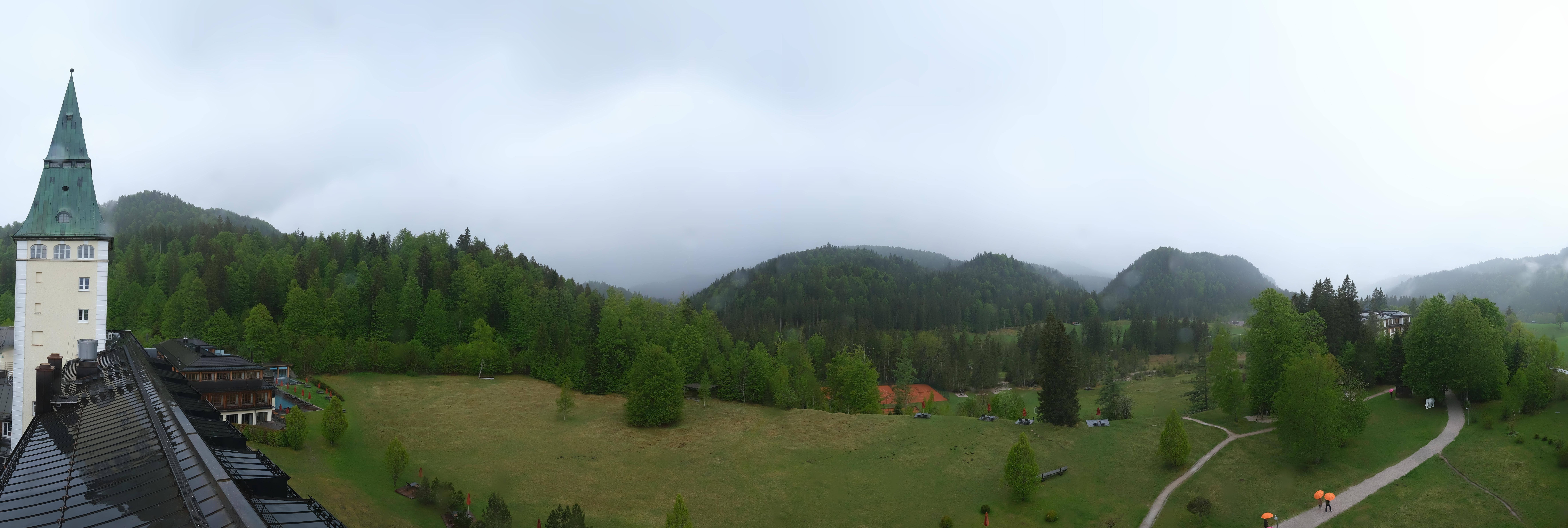 Archiv Foto Webcam Garmisch-Partenkirchen: Schloss Elmau