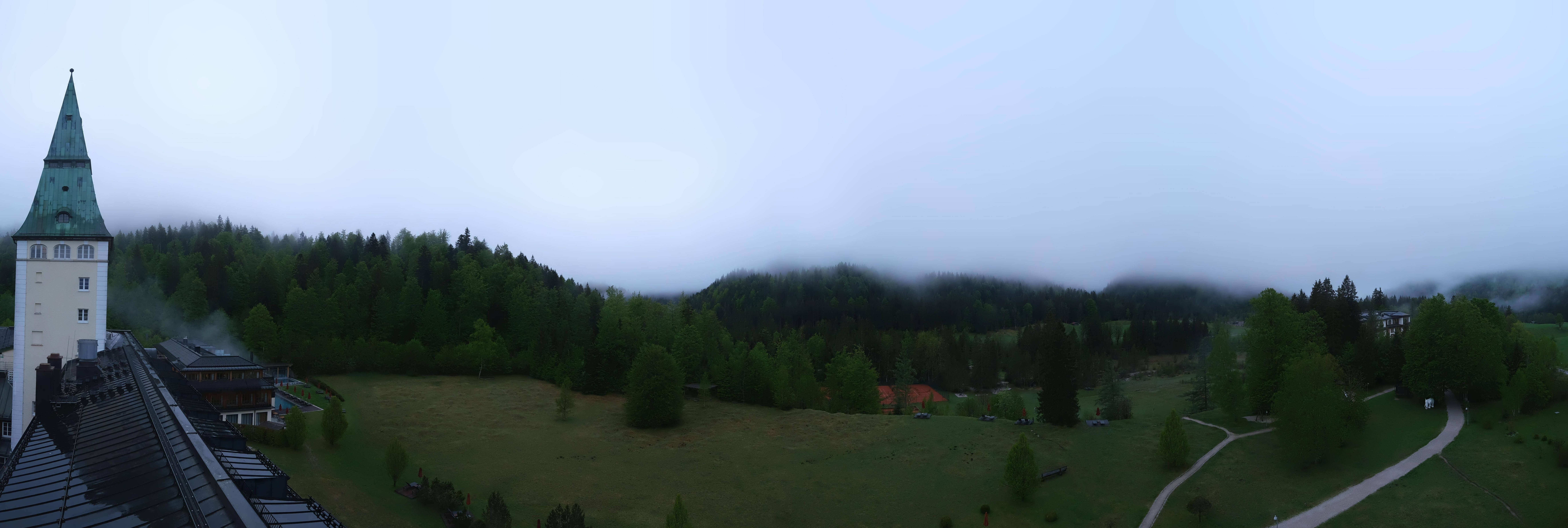 Archiv Foto Webcam Garmisch-Partenkirchen: Schloss Elmau