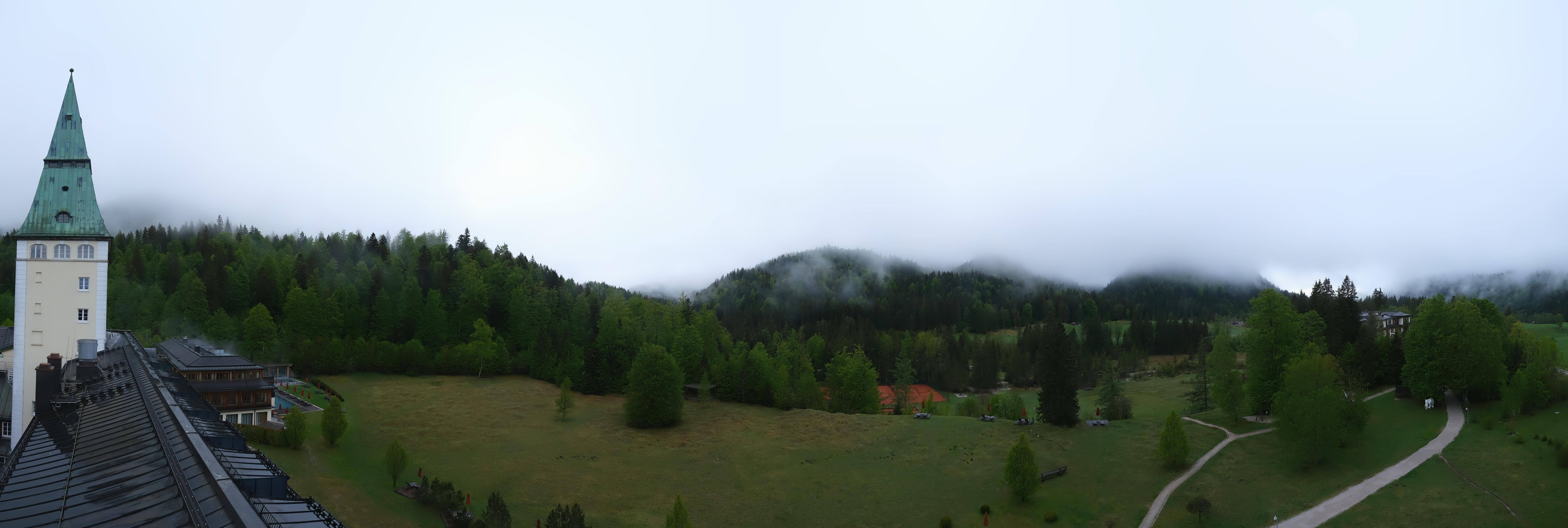 Archiv Foto Webcam Garmisch-Partenkirchen: Schloss Elmau