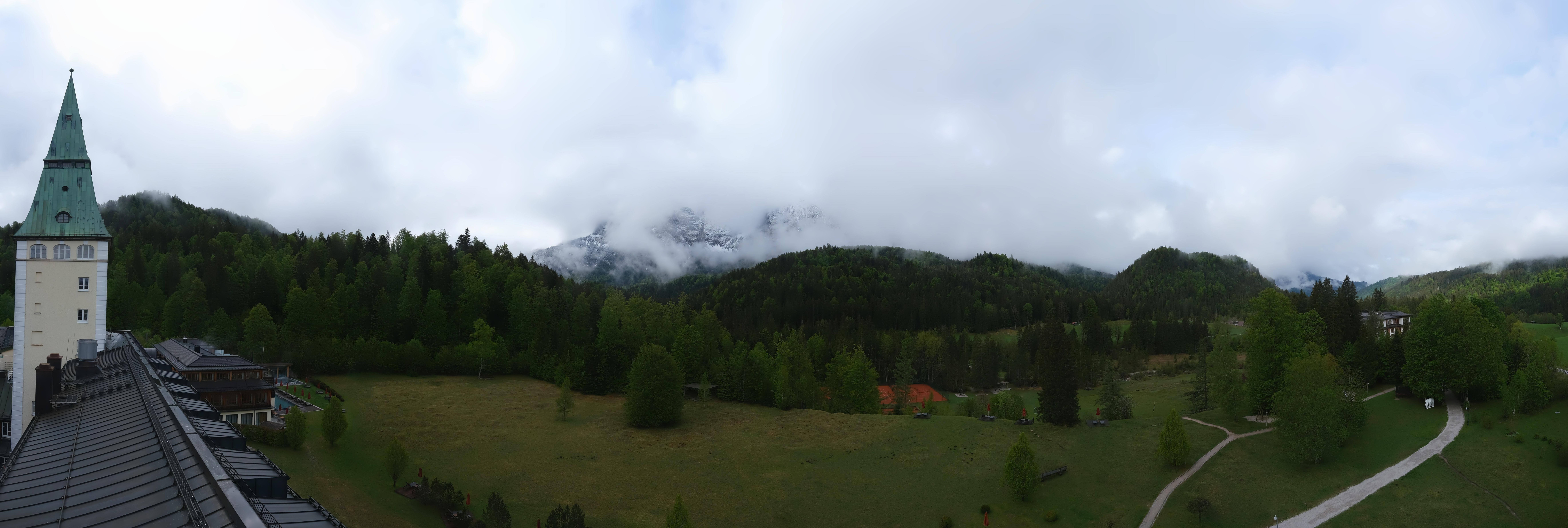 Archiv Foto Webcam Garmisch-Partenkirchen: Schloss Elmau