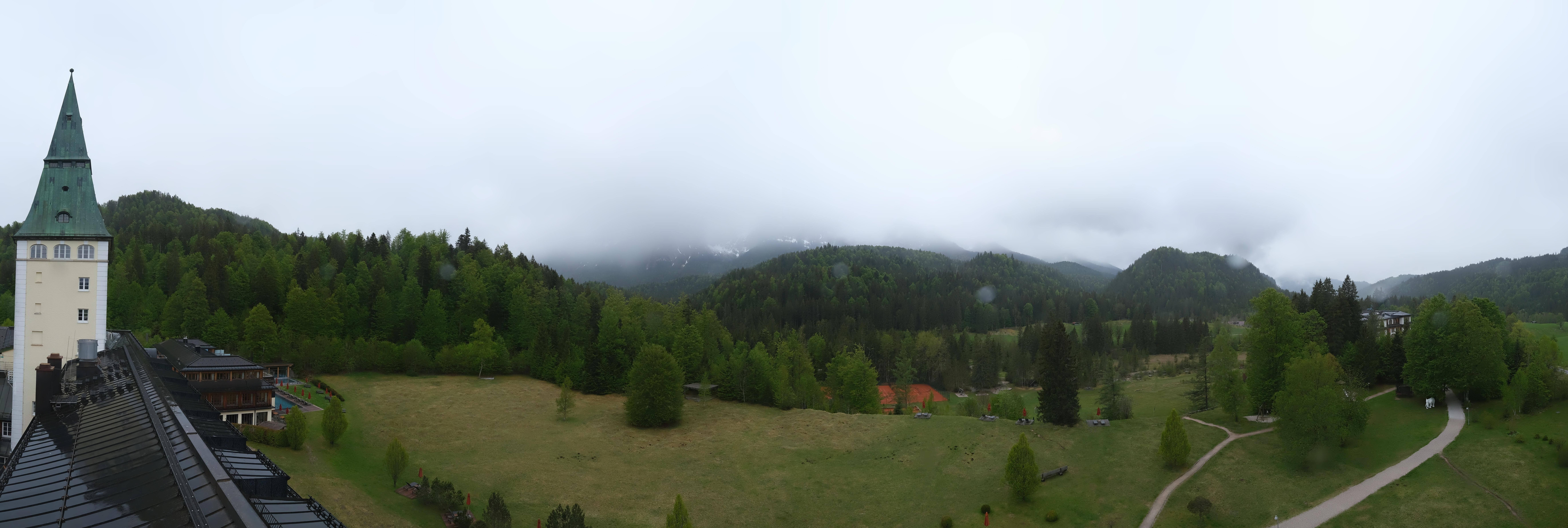 Archiv Foto Webcam Garmisch-Partenkirchen: Schloss Elmau