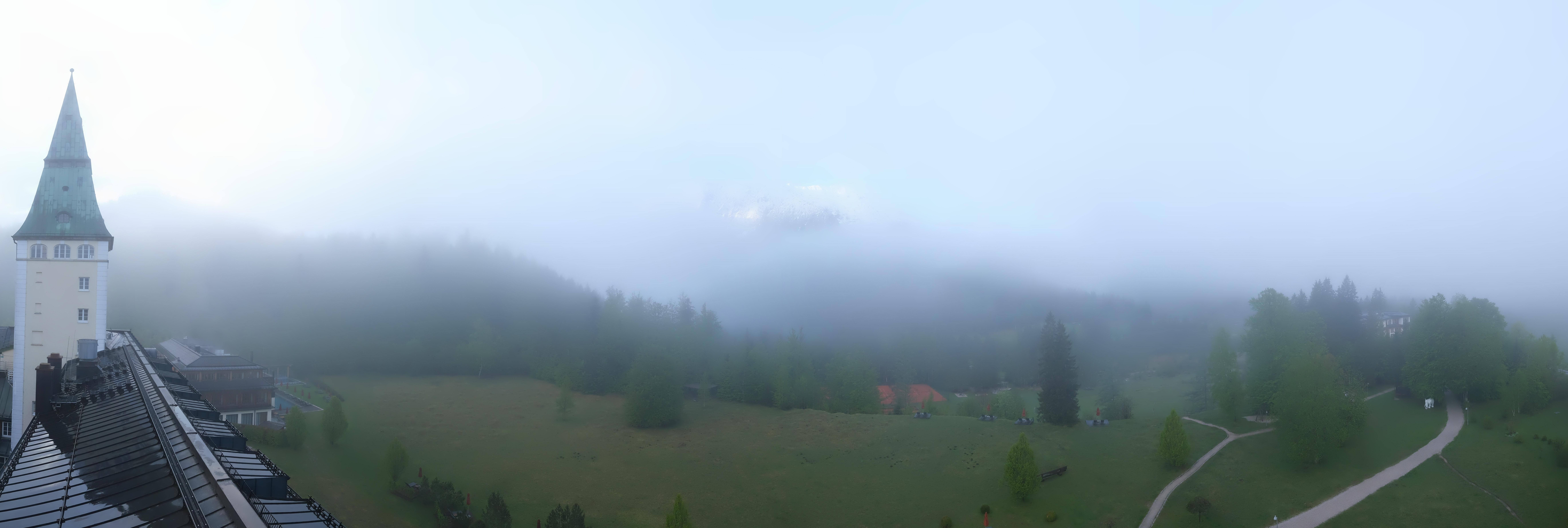 Archiv Foto Webcam Garmisch-Partenkirchen: Schloss Elmau