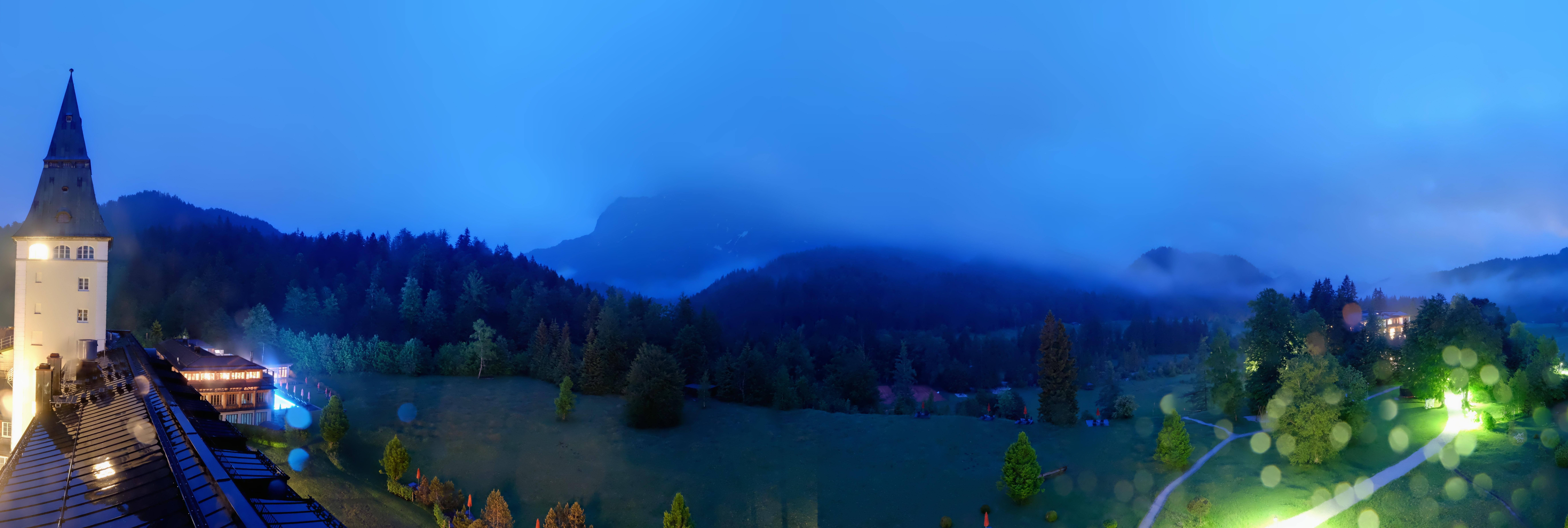 Archiv Foto Webcam Garmisch-Partenkirchen: Schloss Elmau