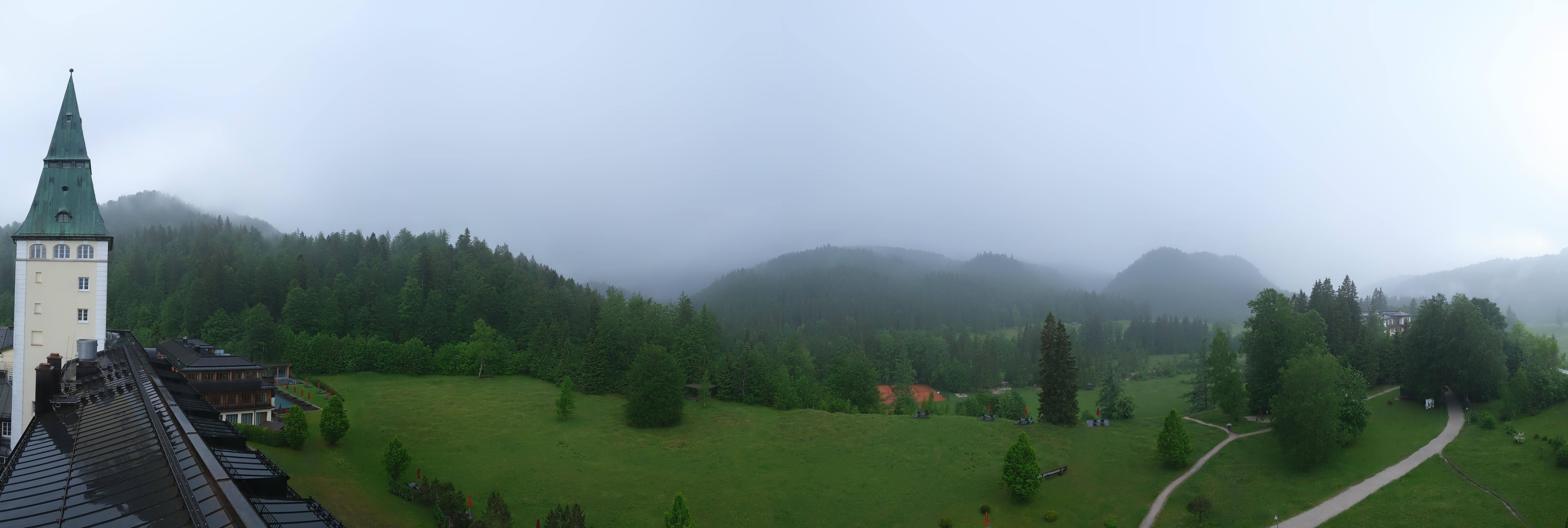 Archiv Foto Webcam Garmisch-Partenkirchen: Schloss Elmau
