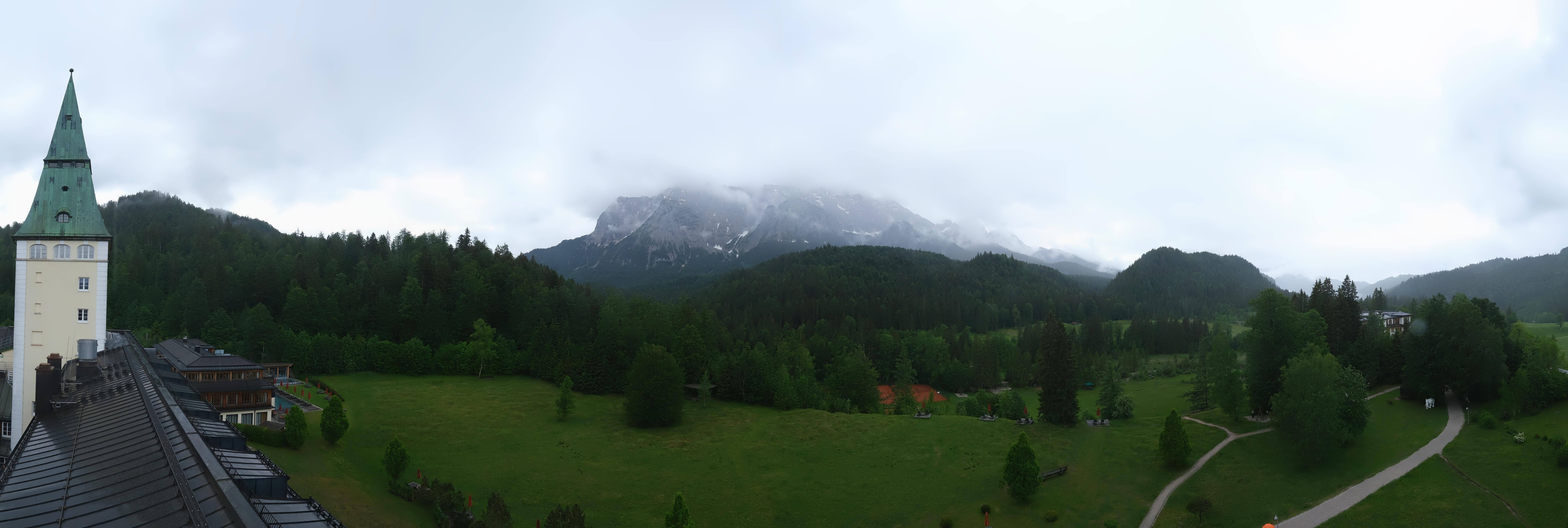 Archiv Foto Webcam Garmisch-Partenkirchen: Schloss Elmau