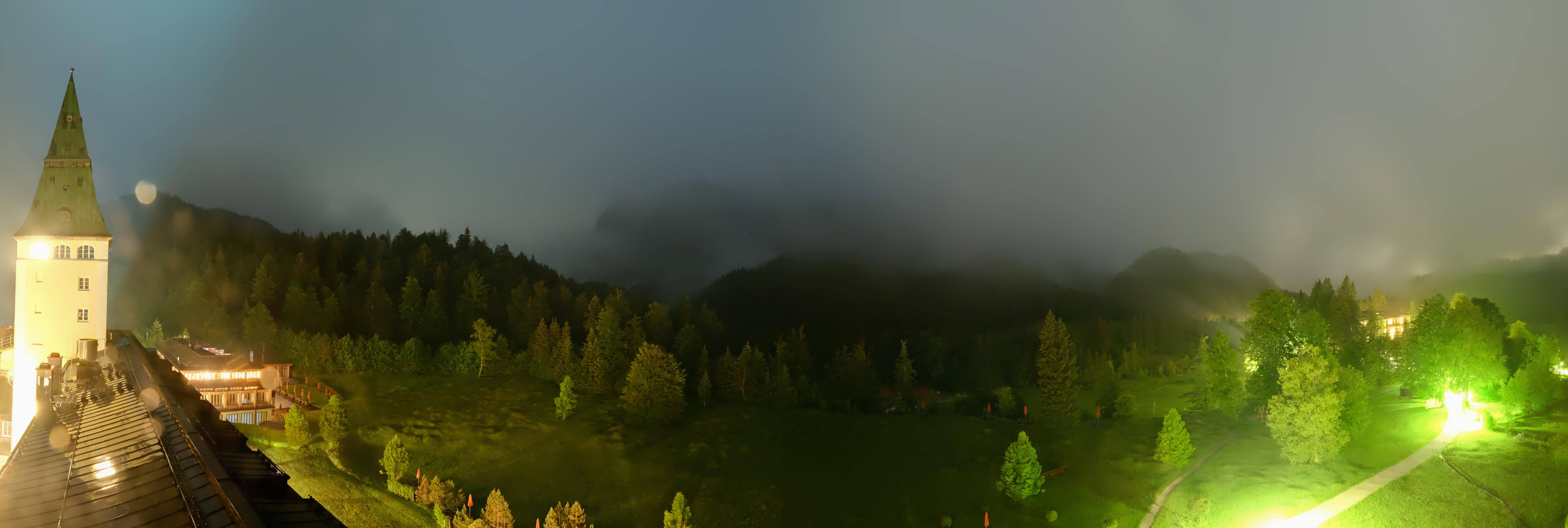 Archiv Foto Webcam Garmisch-Partenkirchen: Schloss Elmau