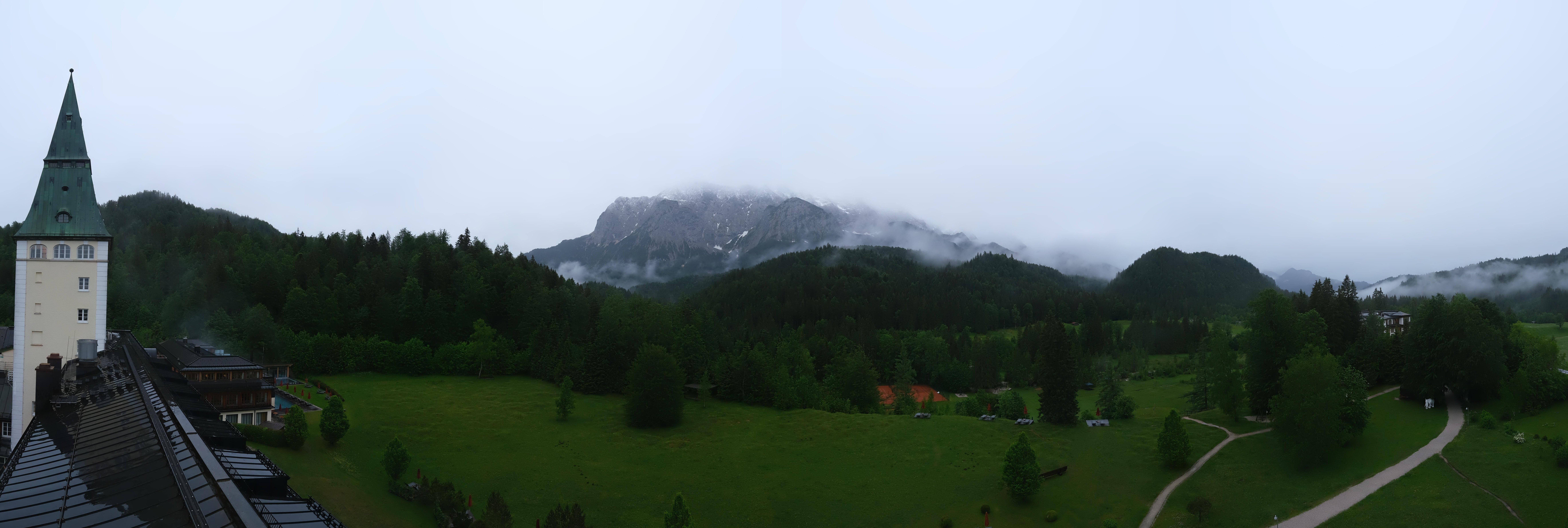 Archiv Foto Webcam Garmisch-Partenkirchen: Schloss Elmau