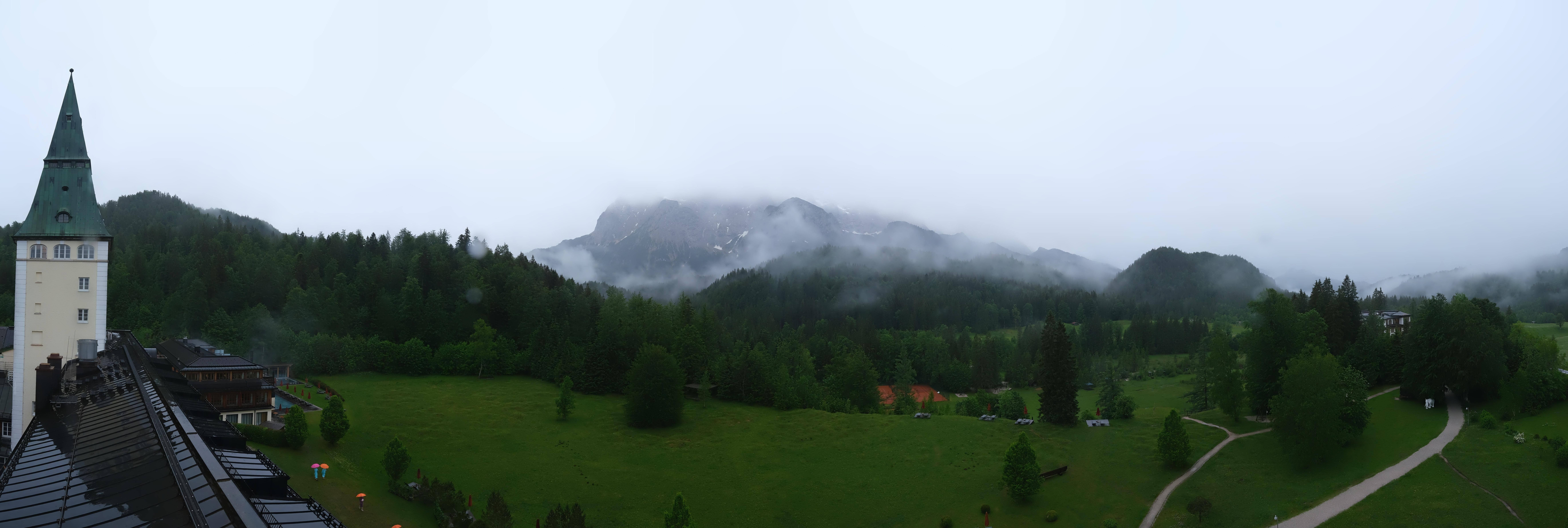 Archiv Foto Webcam Garmisch-Partenkirchen: Schloss Elmau