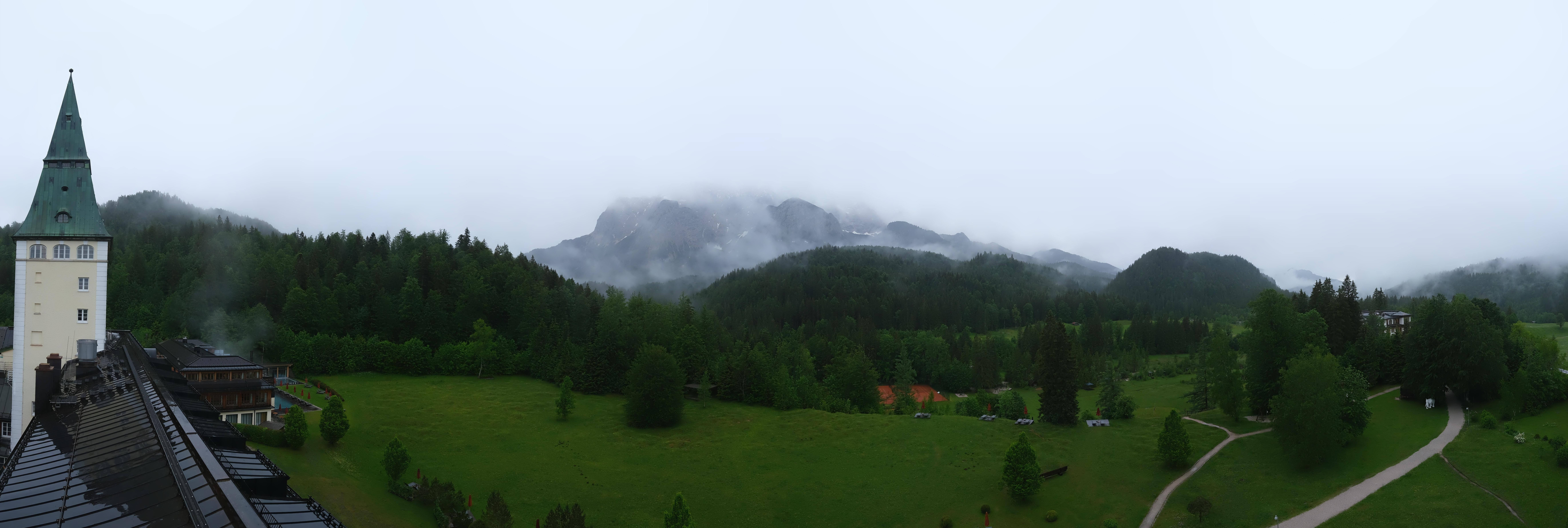 Archiv Foto Webcam Garmisch-Partenkirchen: Schloss Elmau