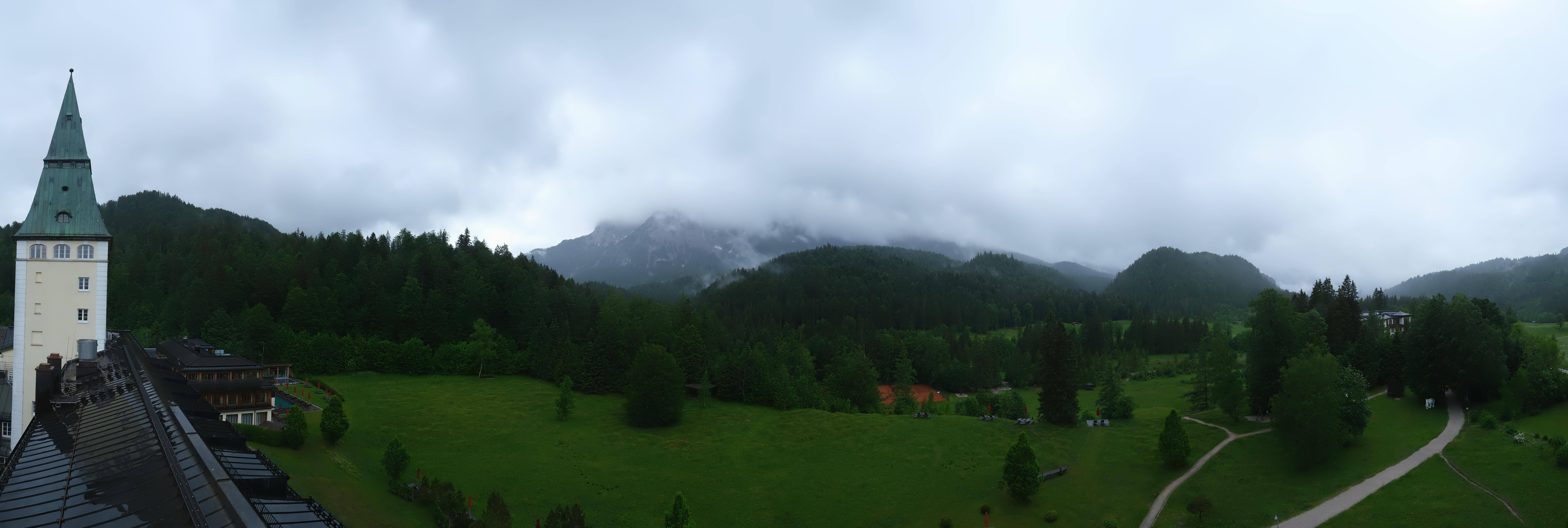 Archiv Foto Webcam Garmisch-Partenkirchen: Schloss Elmau